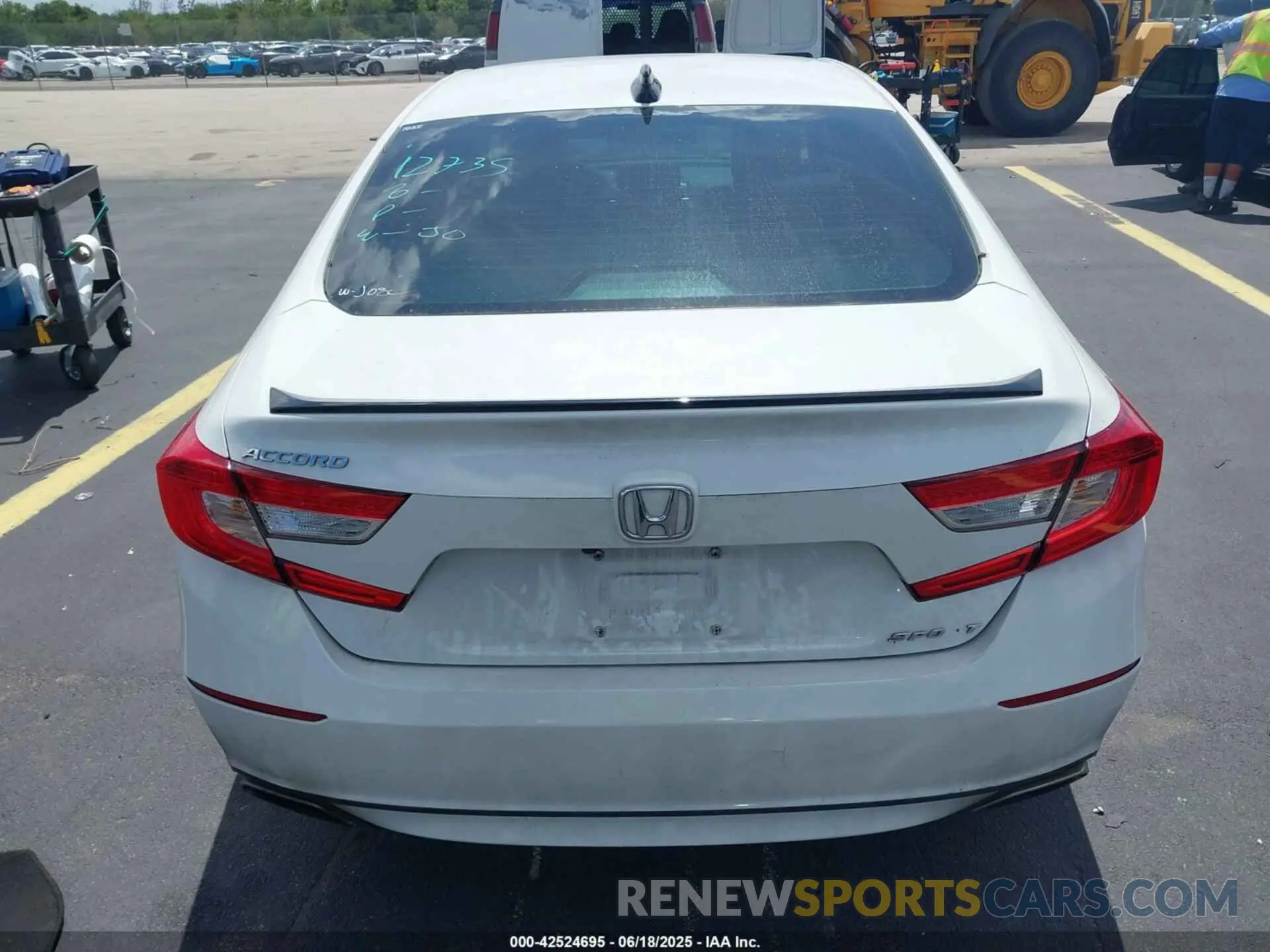 16 Photograph of a damaged car 1HGCV1F38MA031133 HONDA ACCORD 2021