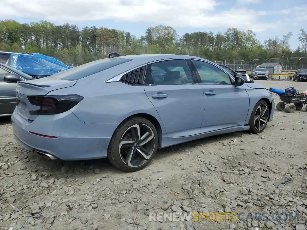 3 Photograph of a damaged car 1HGCV1F38MA036669 HONDA ACCORD 2021