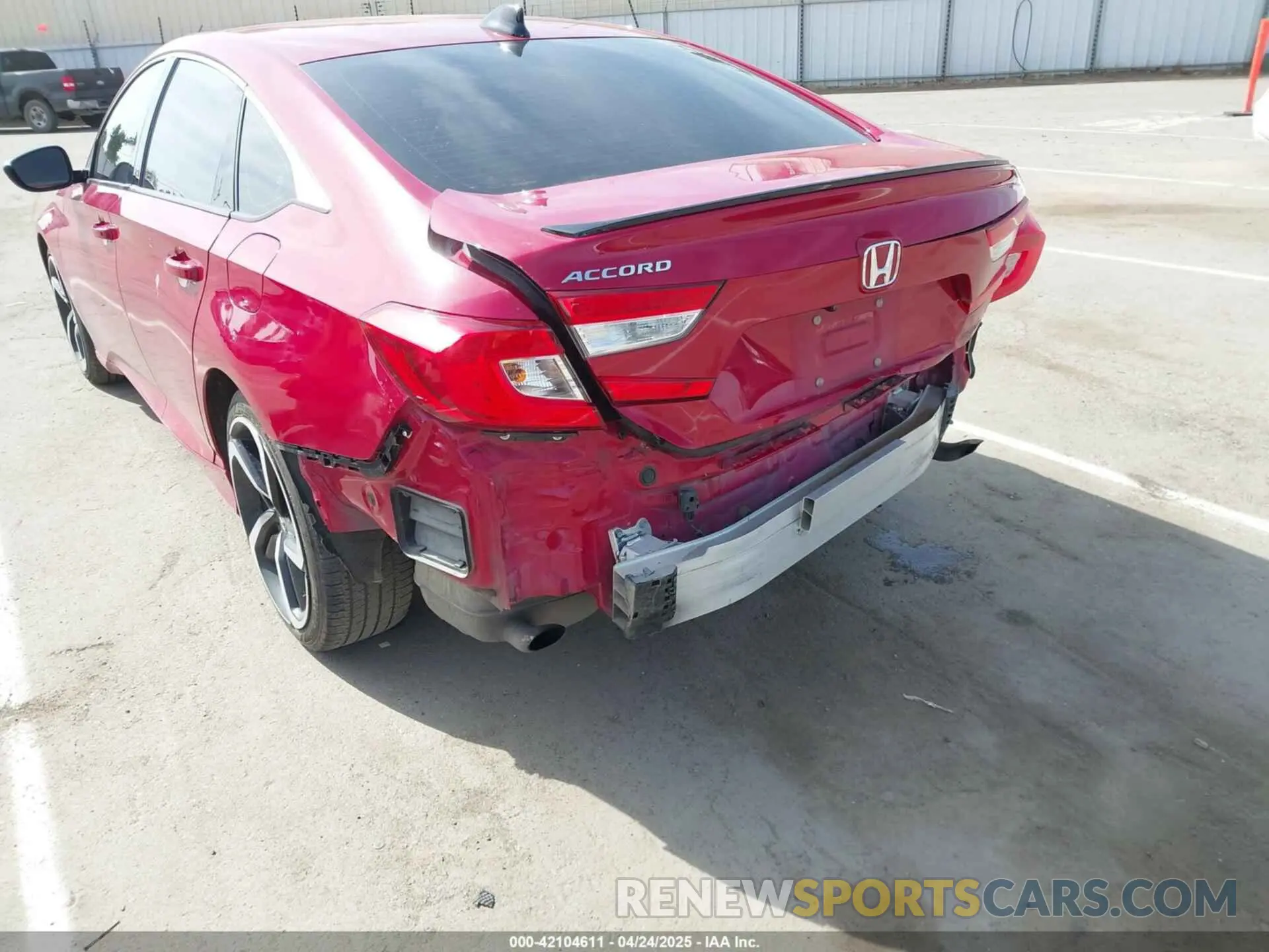 17 Photograph of a damaged car 1HGCV1F38MA043878 HONDA ACCORD 2021