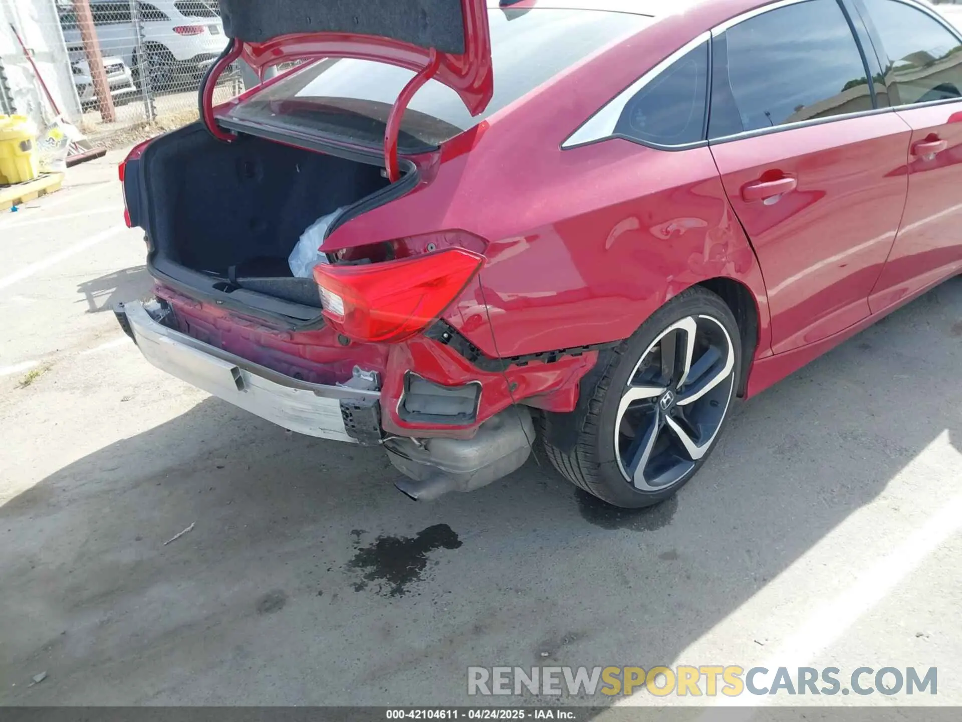 18 Photograph of a damaged car 1HGCV1F38MA043878 HONDA ACCORD 2021