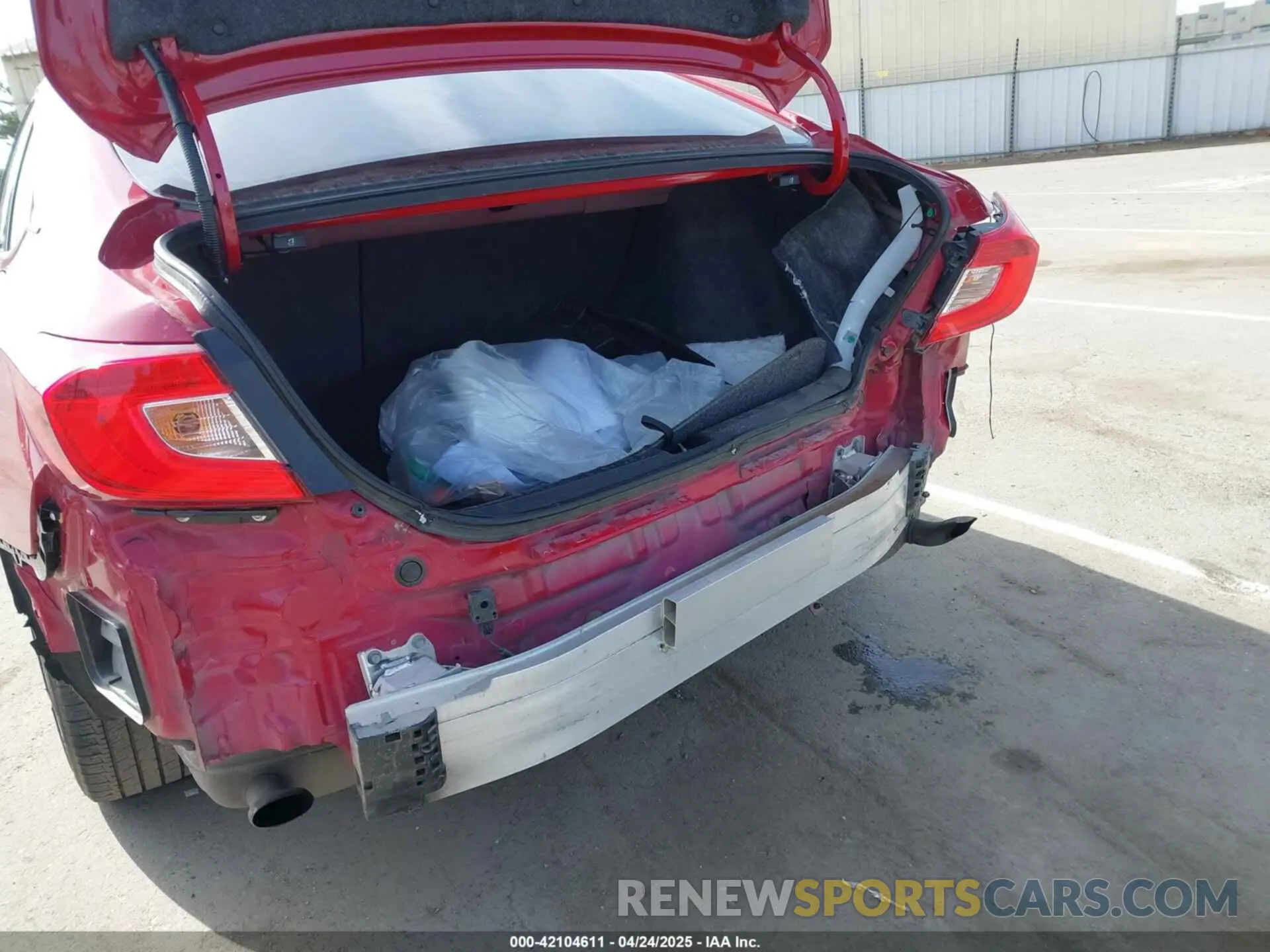 19 Photograph of a damaged car 1HGCV1F38MA043878 HONDA ACCORD 2021