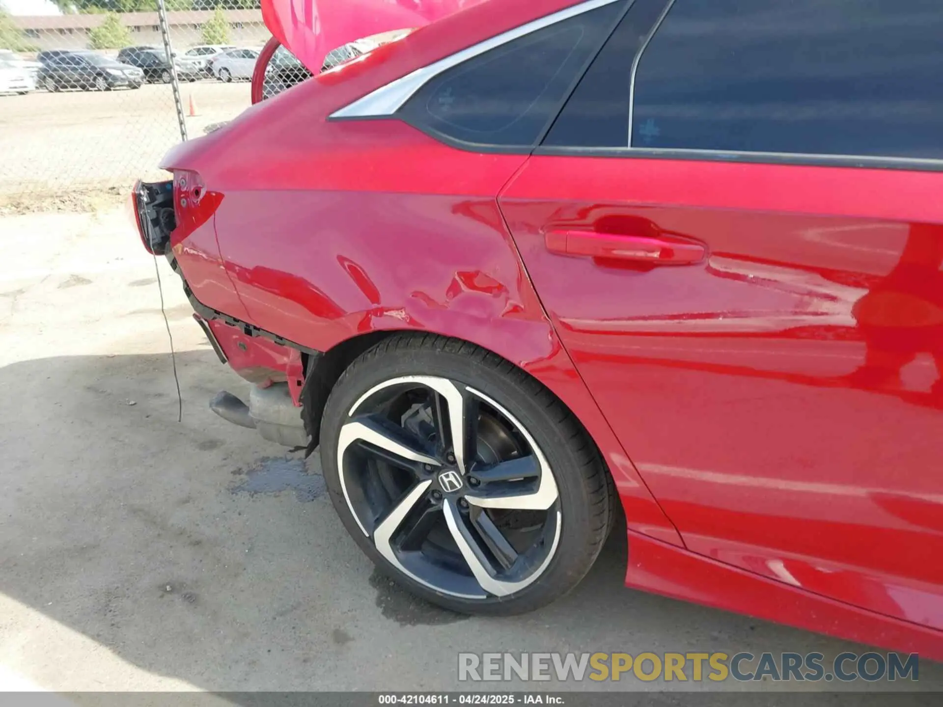 20 Photograph of a damaged car 1HGCV1F38MA043878 HONDA ACCORD 2021