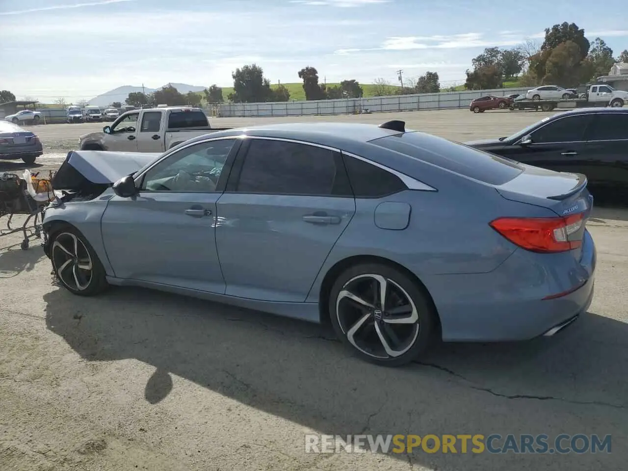 2 Photograph of a damaged car 1HGCV1F38MA047929 HONDA ACCORD 2021