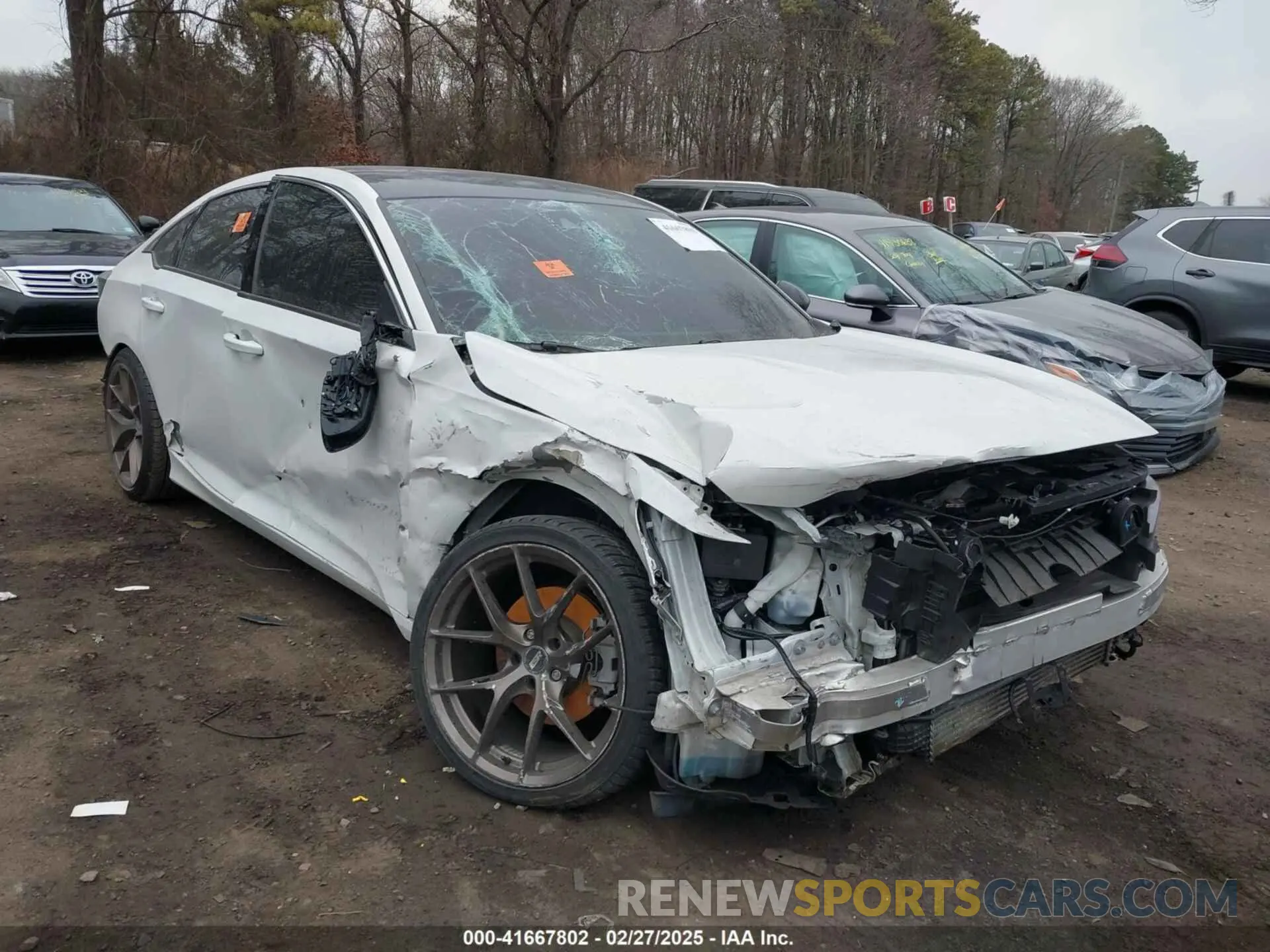 6 Photograph of a damaged car 1HGCV1F38MA056288 HONDA ACCORD 2021