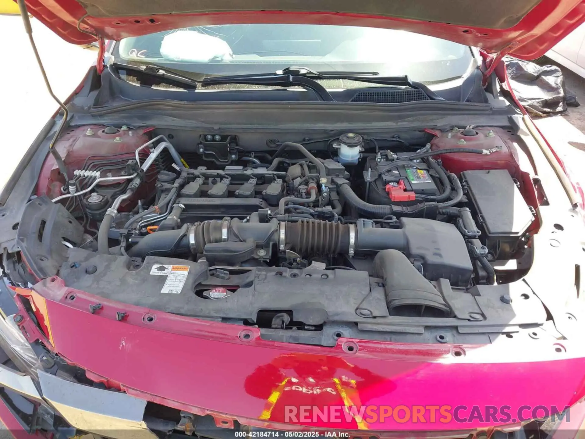 10 Photograph of a damaged car 1HGCV1F38MA083572 HONDA ACCORD 2021