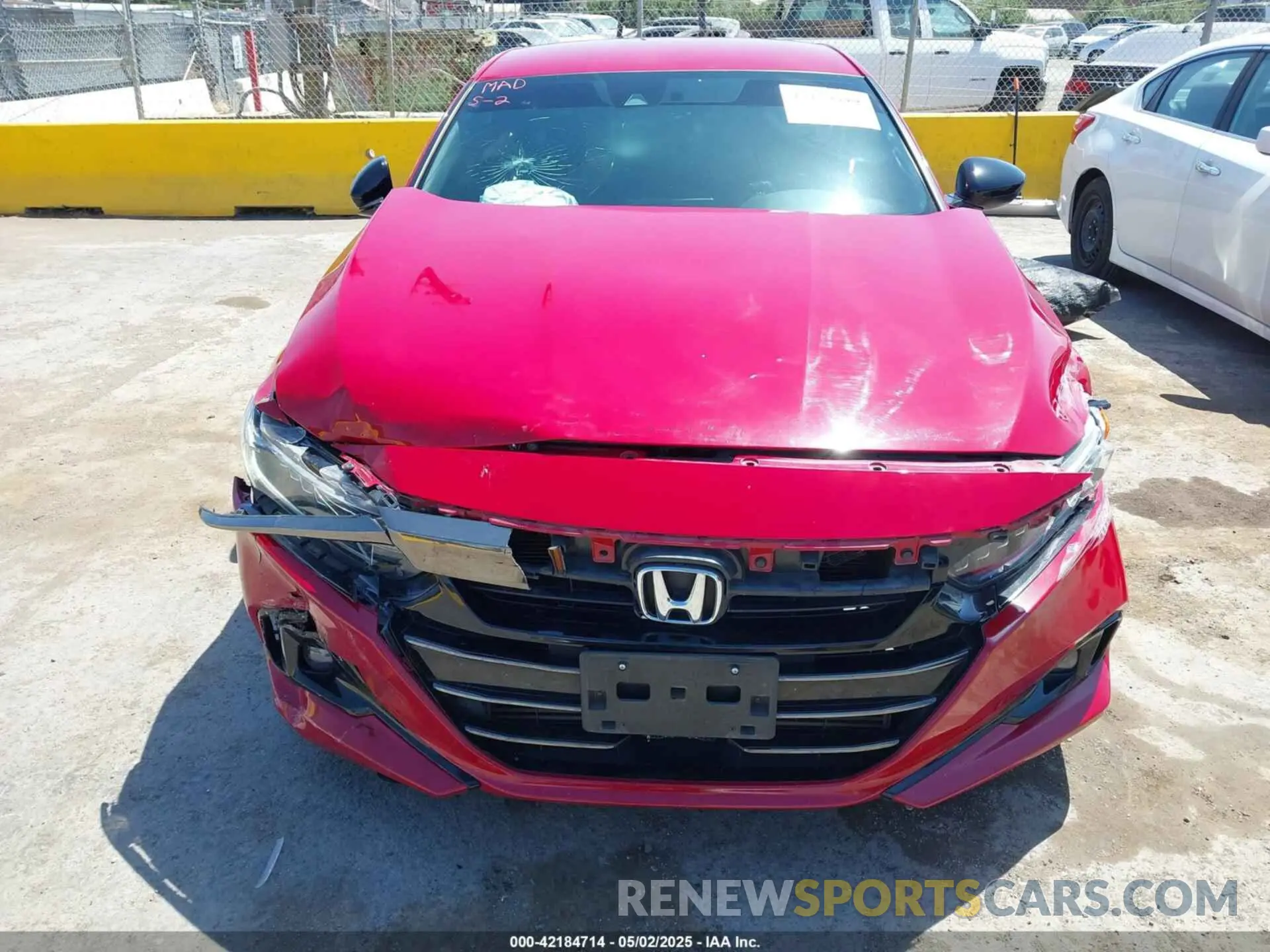 12 Photograph of a damaged car 1HGCV1F38MA083572 HONDA ACCORD 2021