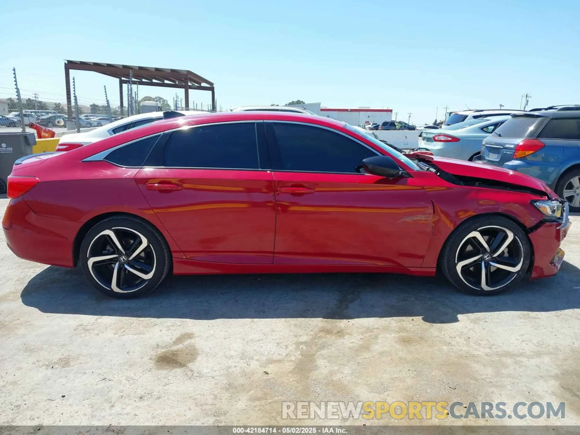 13 Photograph of a damaged car 1HGCV1F38MA083572 HONDA ACCORD 2021