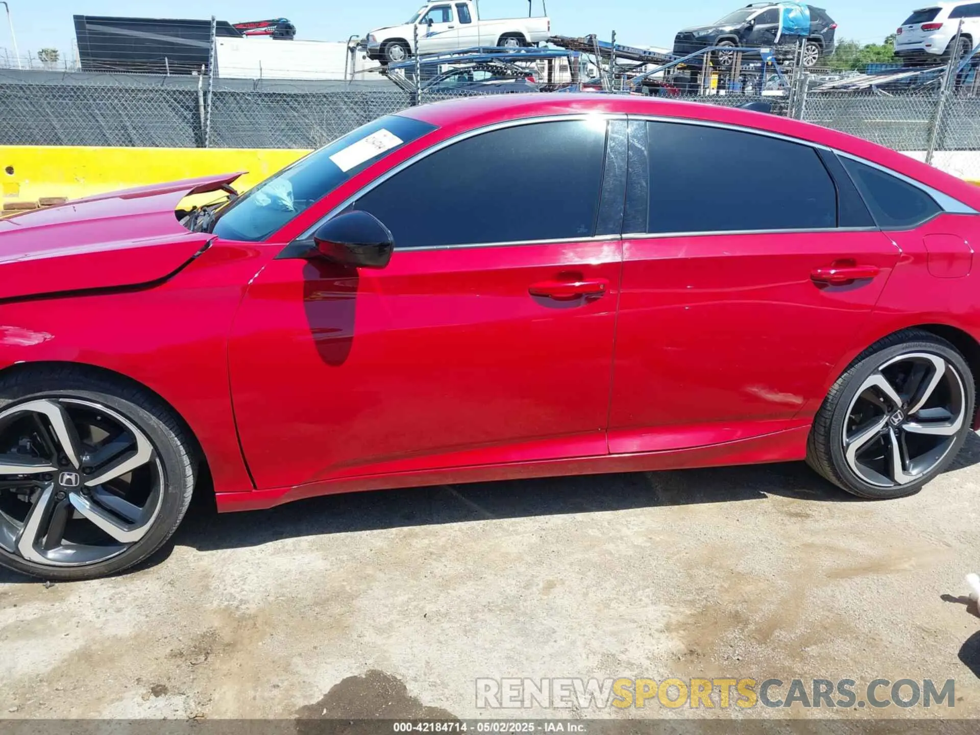 14 Photograph of a damaged car 1HGCV1F38MA083572 HONDA ACCORD 2021