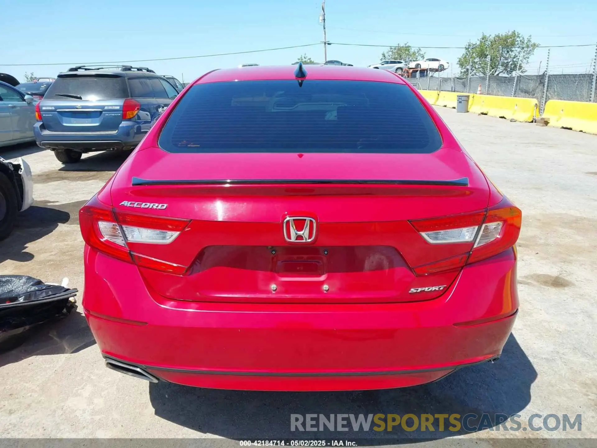 16 Photograph of a damaged car 1HGCV1F38MA083572 HONDA ACCORD 2021