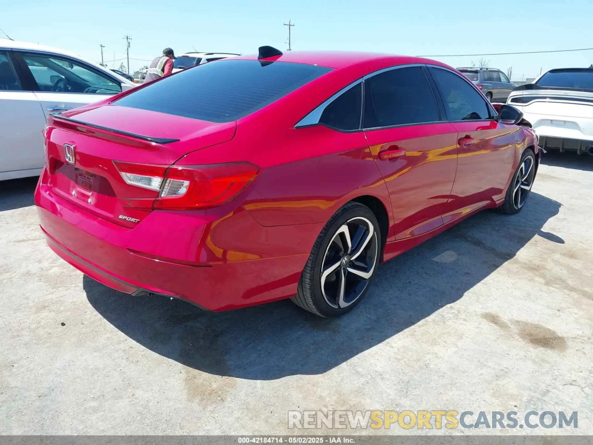 4 Photograph of a damaged car 1HGCV1F38MA083572 HONDA ACCORD 2021