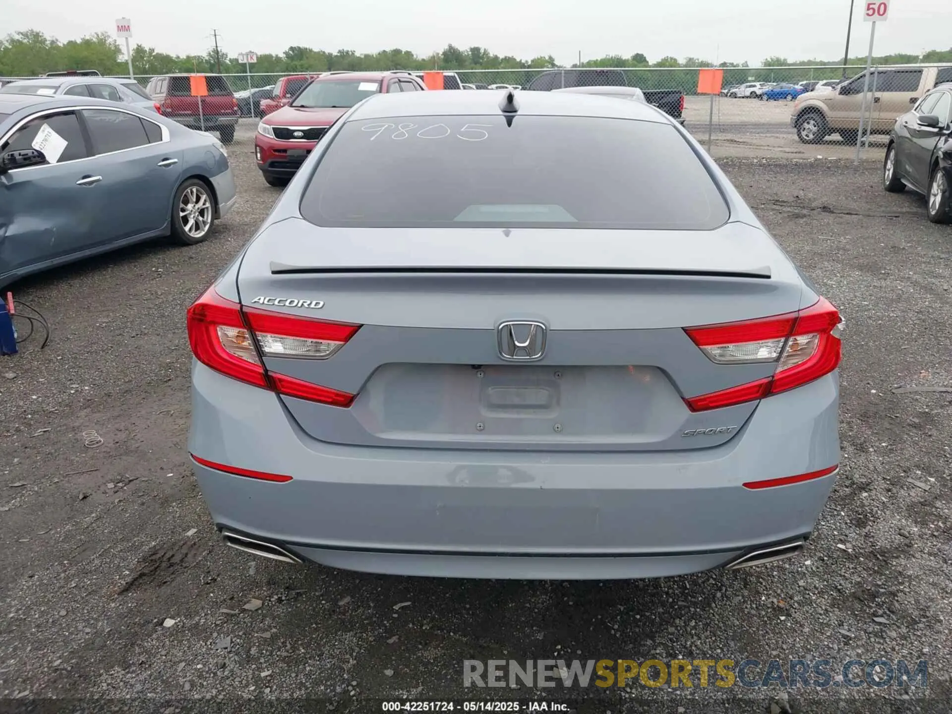 16 Photograph of a damaged car 1HGCV1F38MA099805 HONDA ACCORD 2021