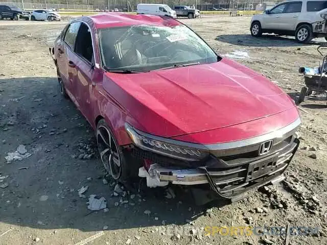 11 Photograph of a damaged car 1HGCV1F38MA104307 HONDA ACCORD 2021