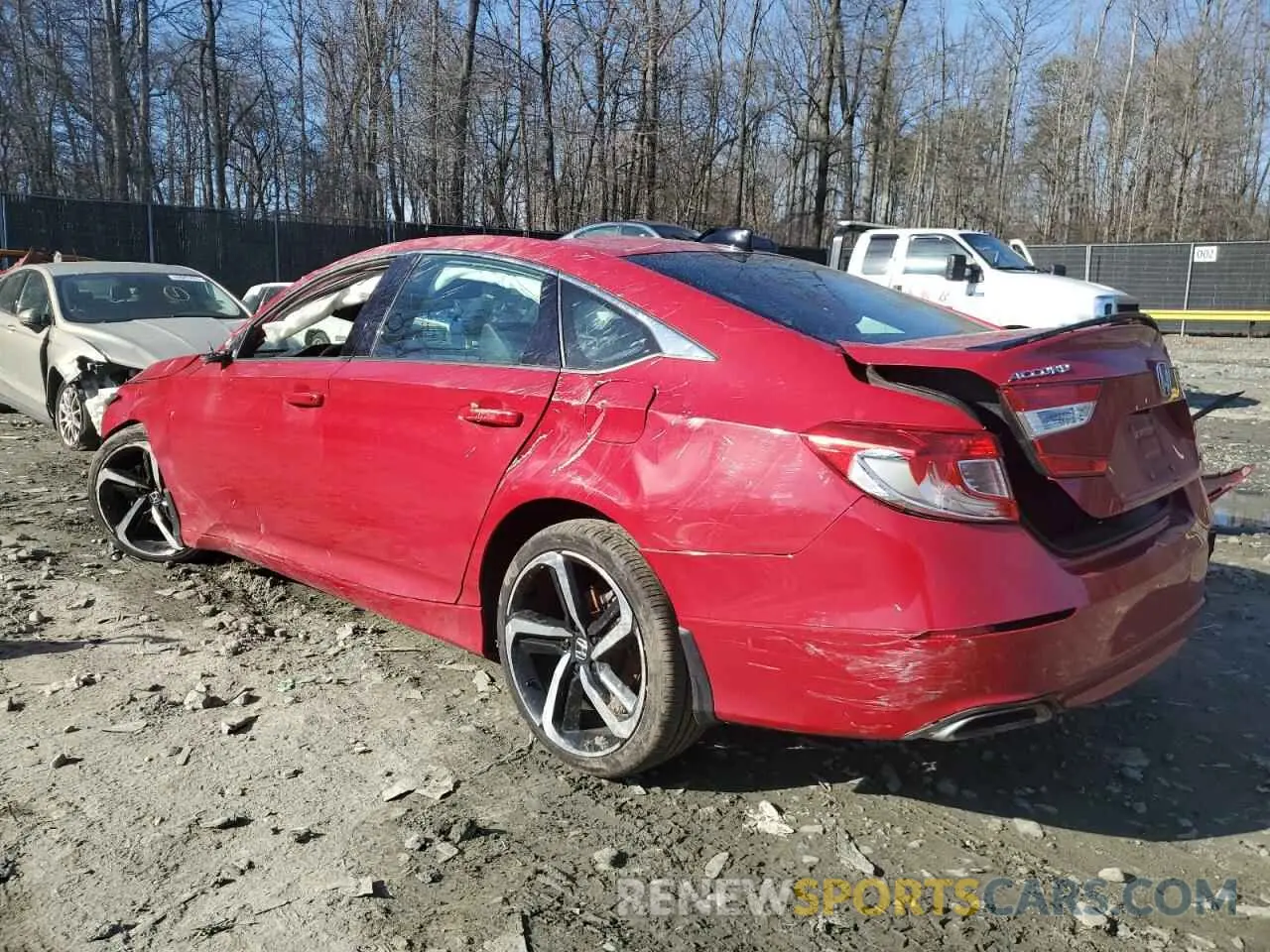 2 Photograph of a damaged car 1HGCV1F38MA104307 HONDA ACCORD 2021