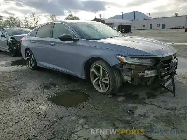 10 Photograph of a damaged car 1HGCV1F38MA107580 HONDA ACCORD 2021