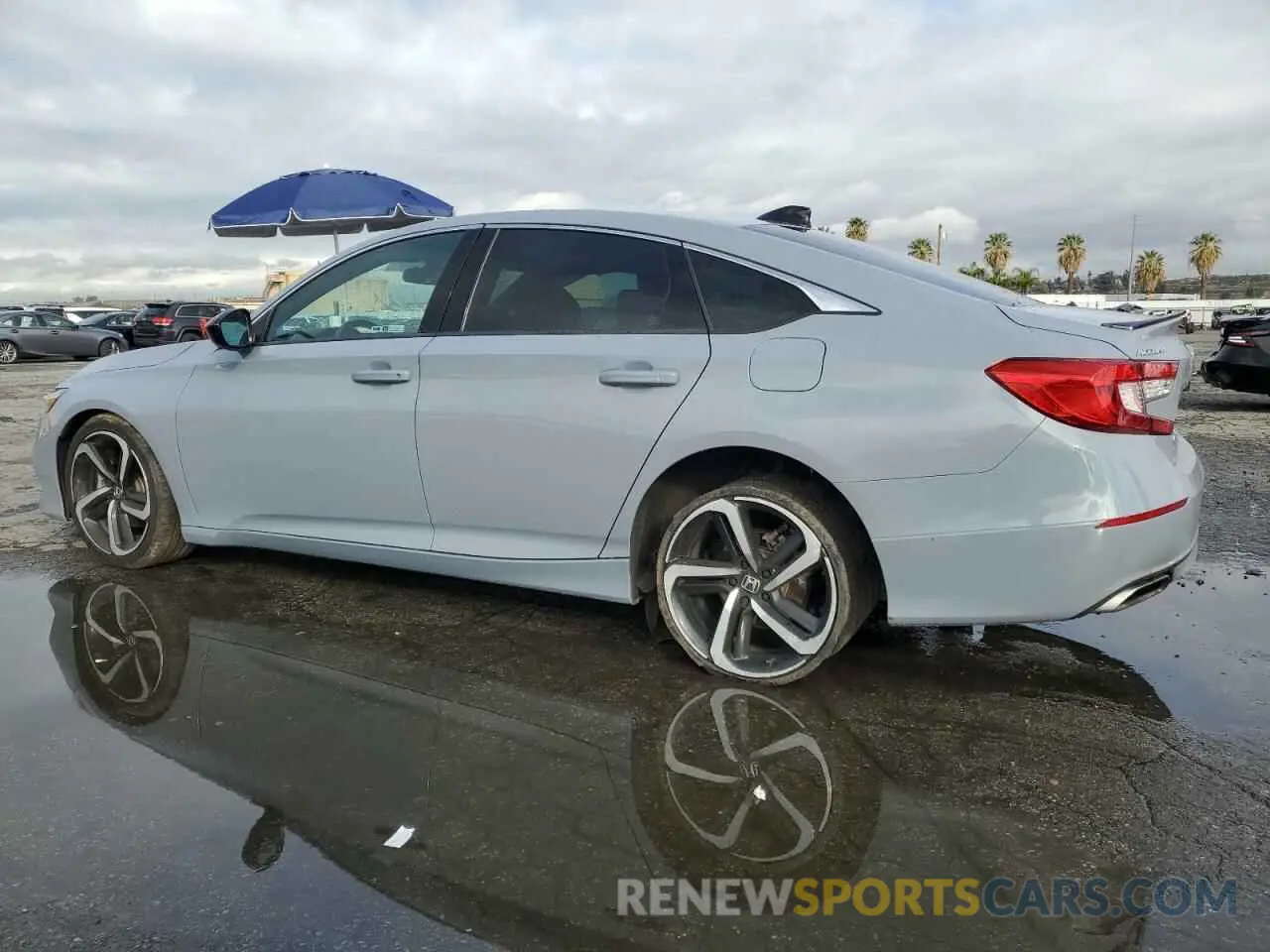 2 Photograph of a damaged car 1HGCV1F38MA107580 HONDA ACCORD 2021