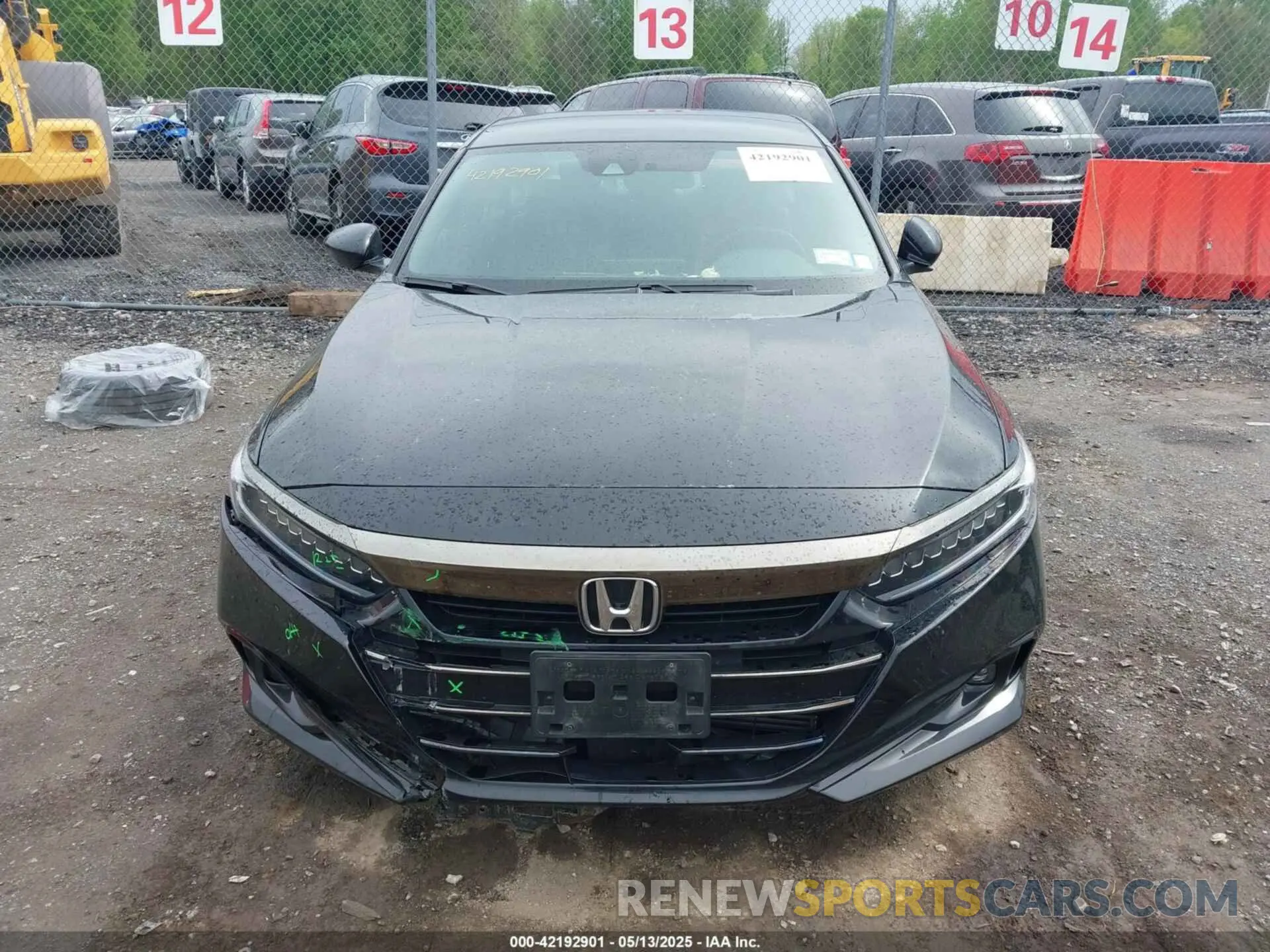 13 Photograph of a damaged car 1HGCV1F38MA109992 HONDA ACCORD 2021