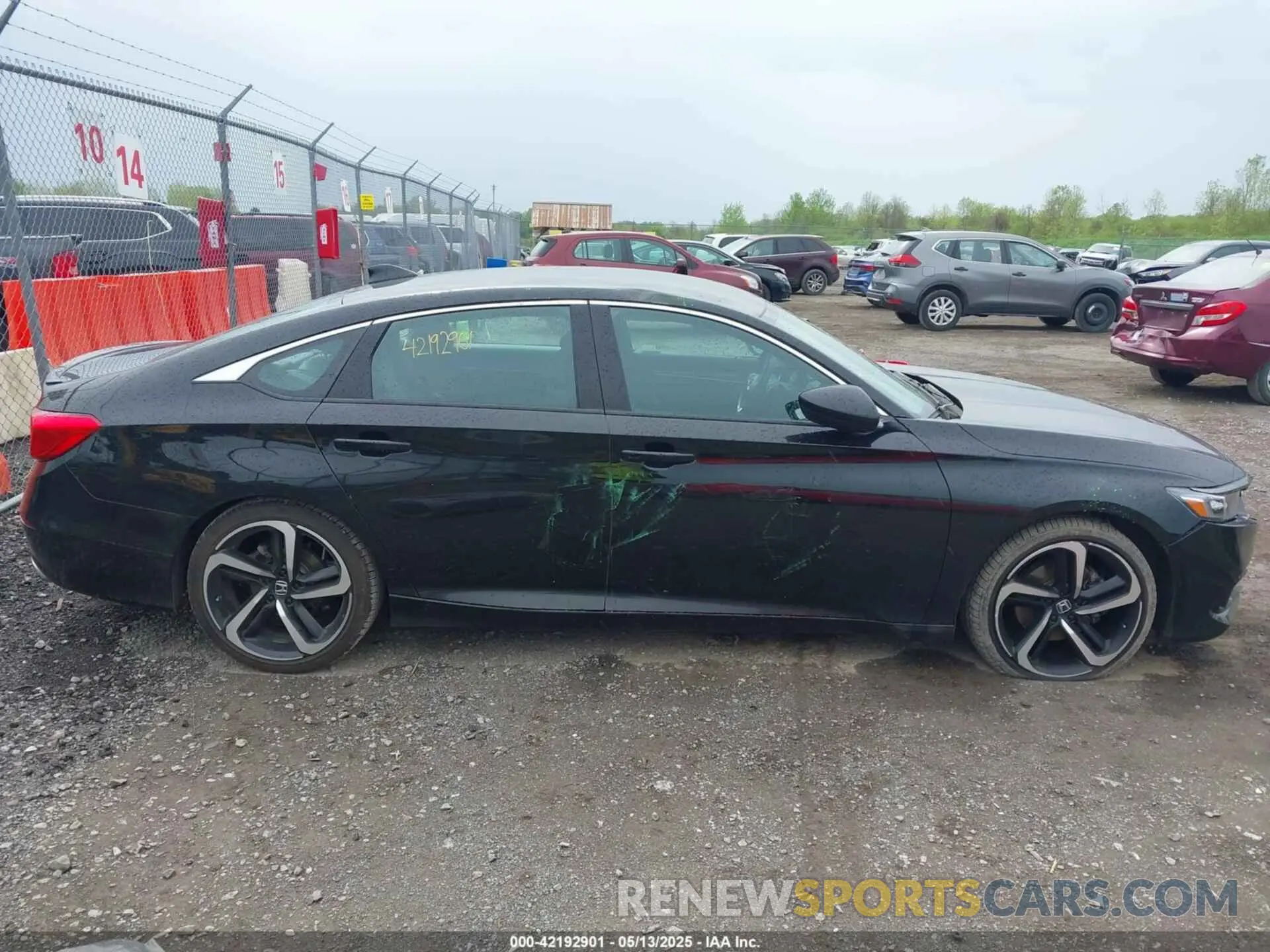 14 Photograph of a damaged car 1HGCV1F38MA109992 HONDA ACCORD 2021