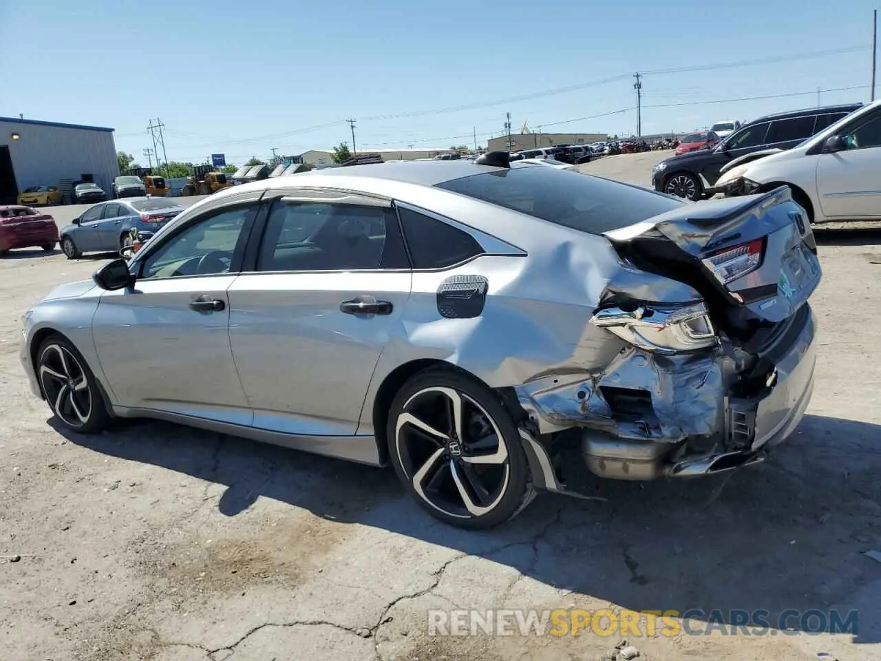 2 Photograph of a damaged car 1HGCV1F38MA117753 HONDA ACCORD 2021