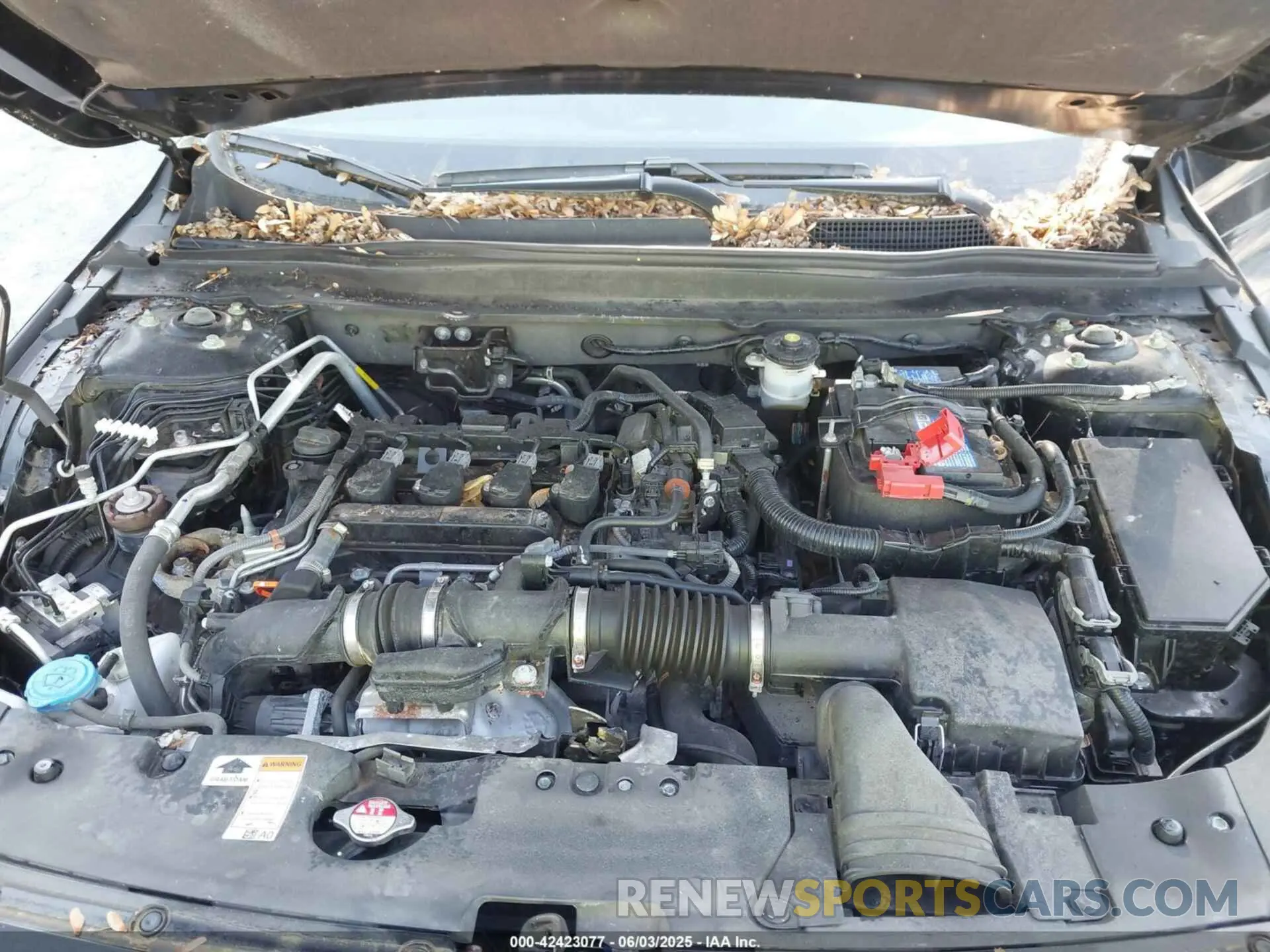 10 Photograph of a damaged car 1HGCV1F38MA124816 HONDA ACCORD 2021