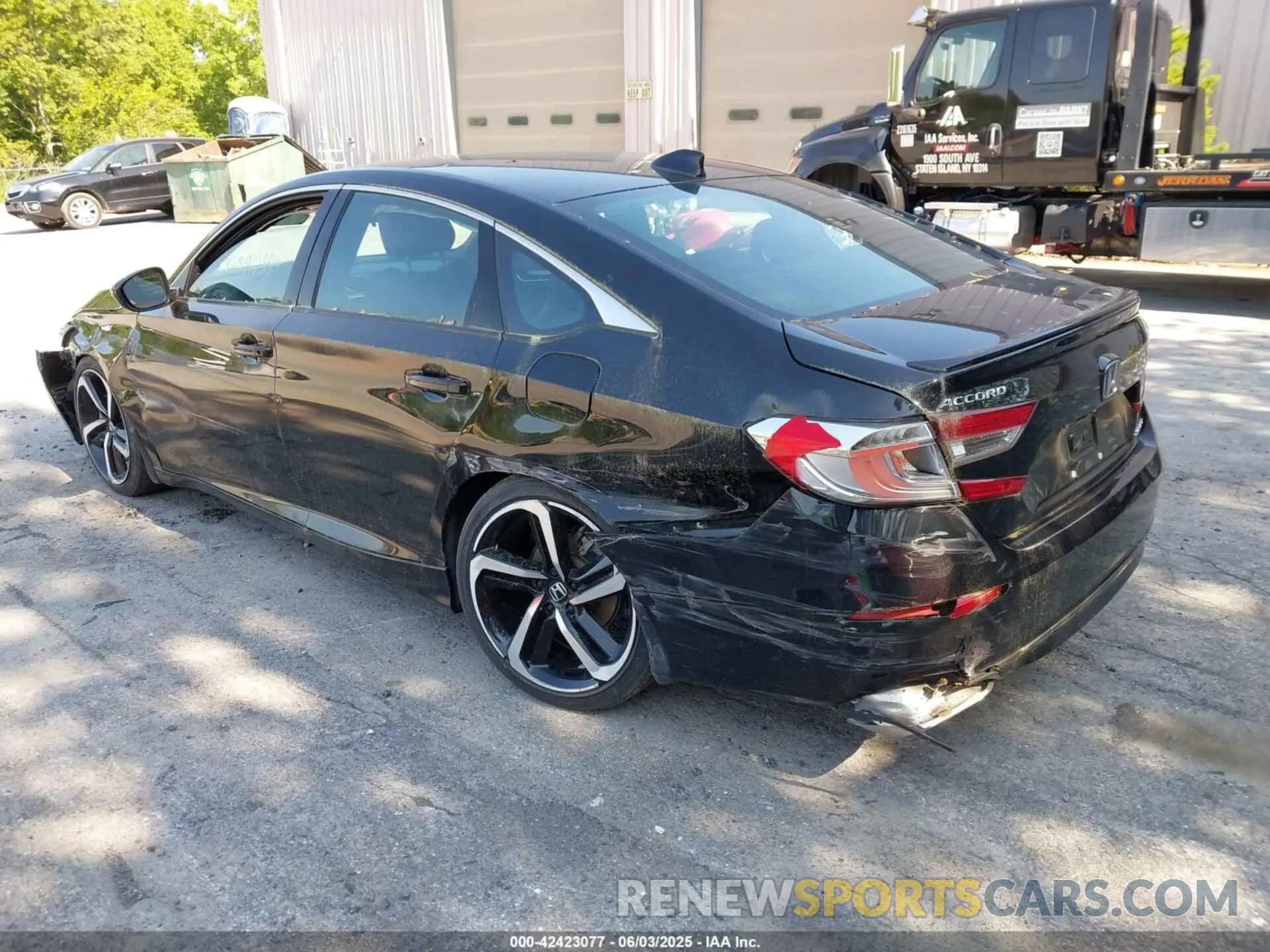 3 Photograph of a damaged car 1HGCV1F38MA124816 HONDA ACCORD 2021