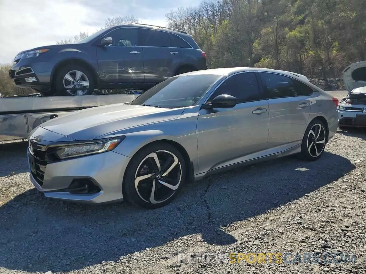 1 Photograph of a damaged car 1HGCV1F39MA005804 HONDA ACCORD 2021