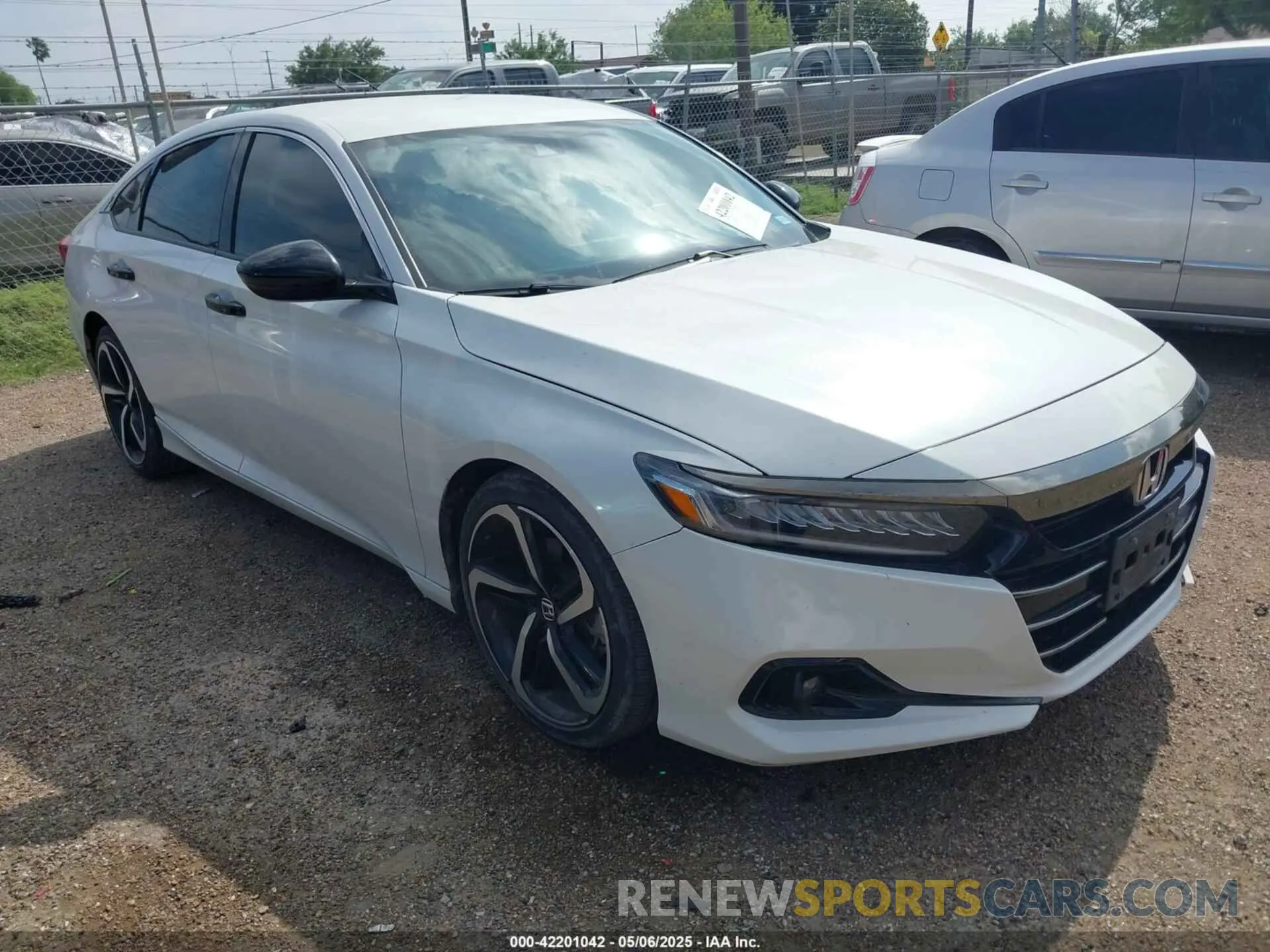 1 Photograph of a damaged car 1HGCV1F39MA014955 HONDA ACCORD 2021
