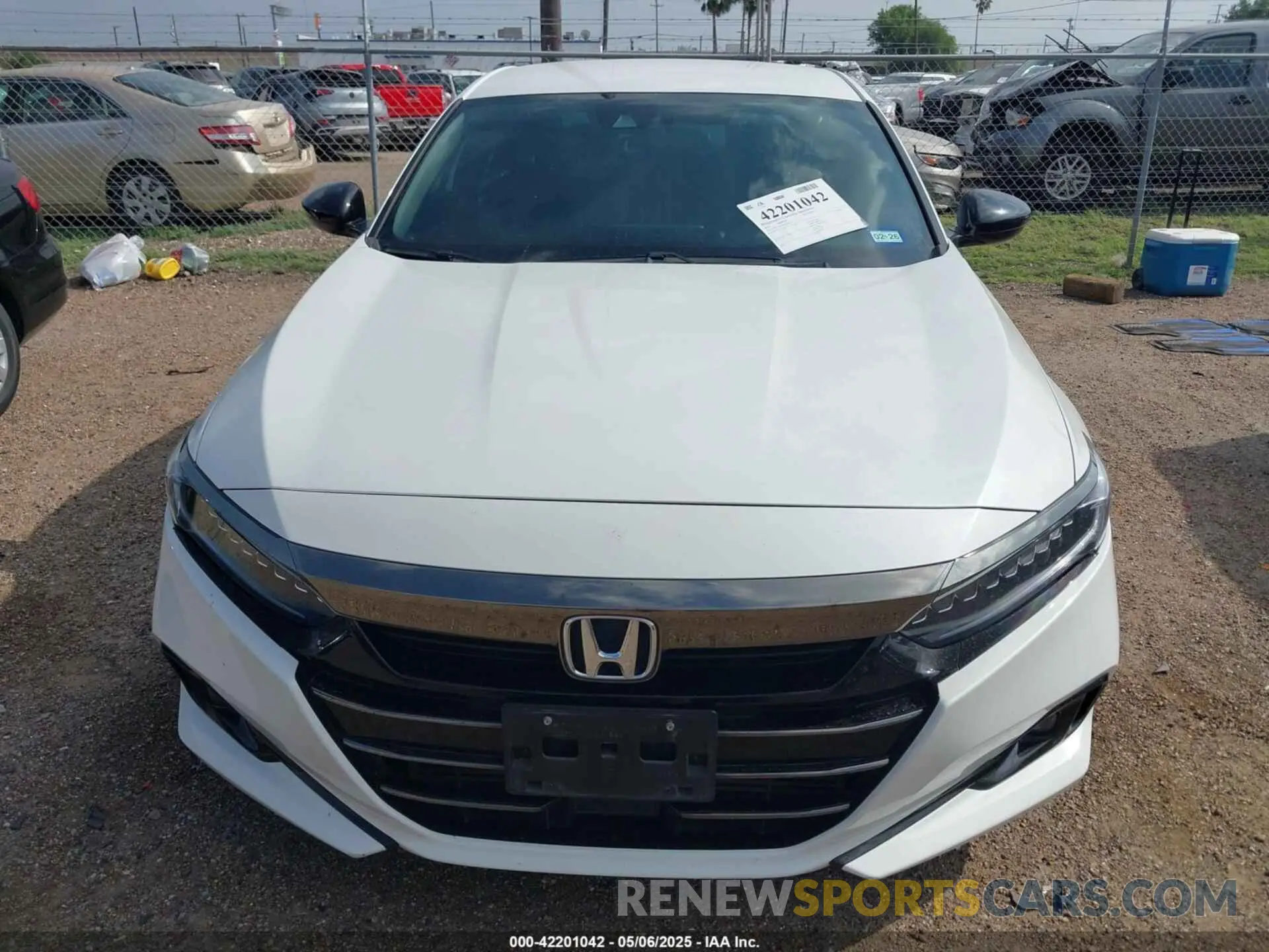 6 Photograph of a damaged car 1HGCV1F39MA014955 HONDA ACCORD 2021