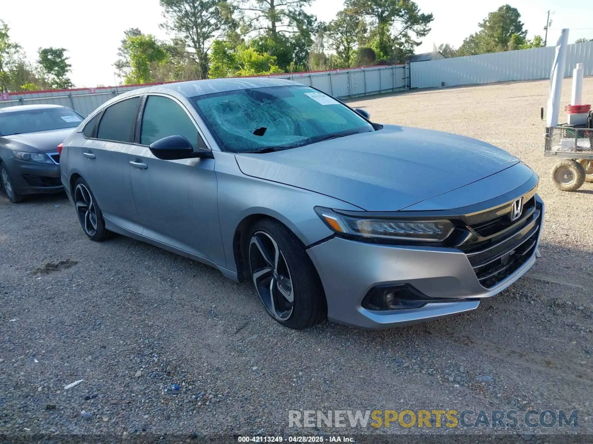 1 Photograph of a damaged car 1HGCV1F39MA016530 HONDA ACCORD 2021