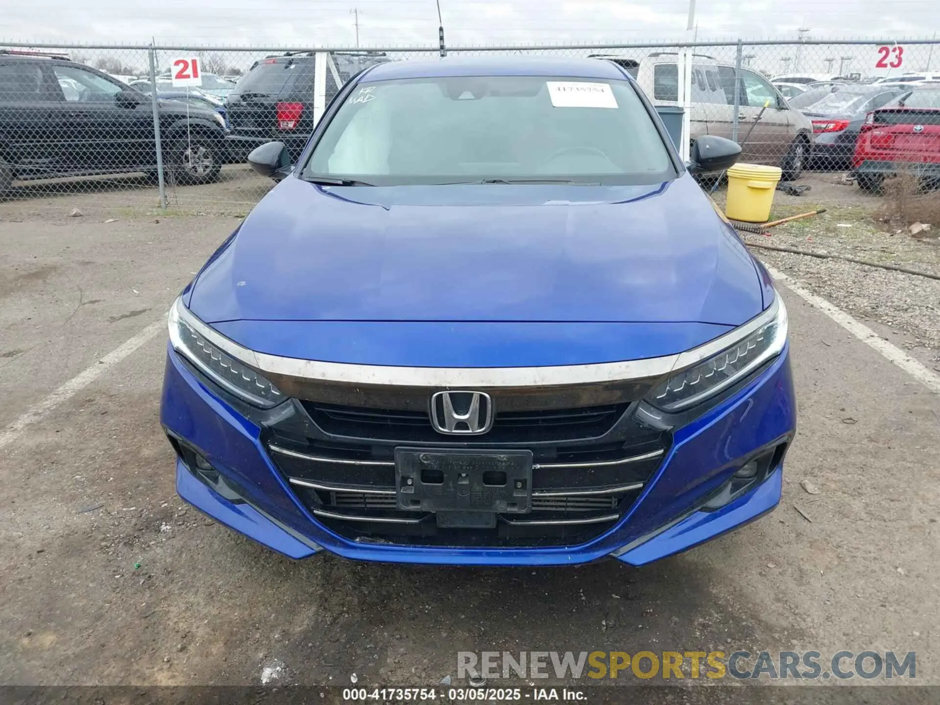 12 Photograph of a damaged car 1HGCV1F39MA020531 HONDA ACCORD 2021