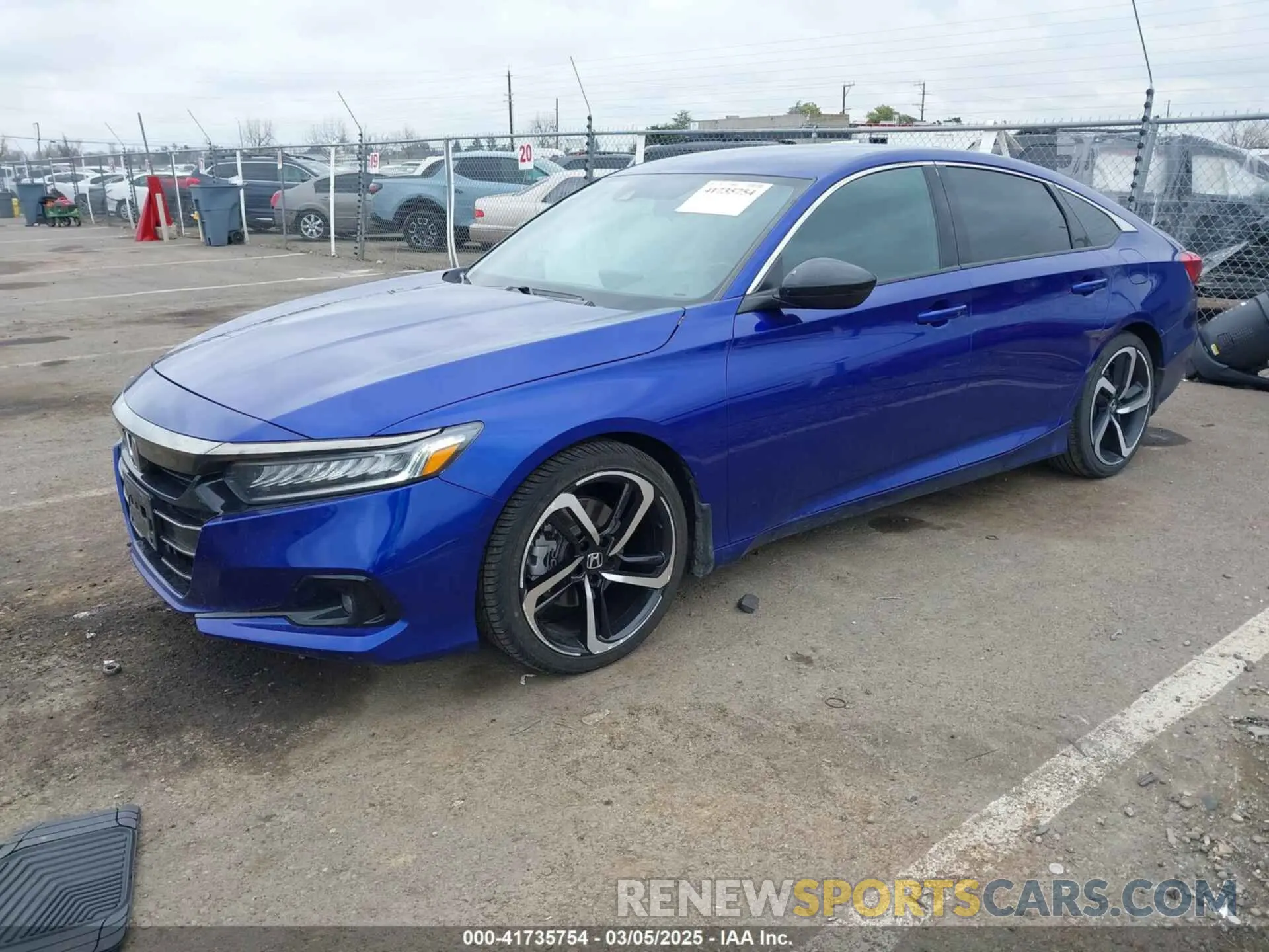 2 Photograph of a damaged car 1HGCV1F39MA020531 HONDA ACCORD 2021
