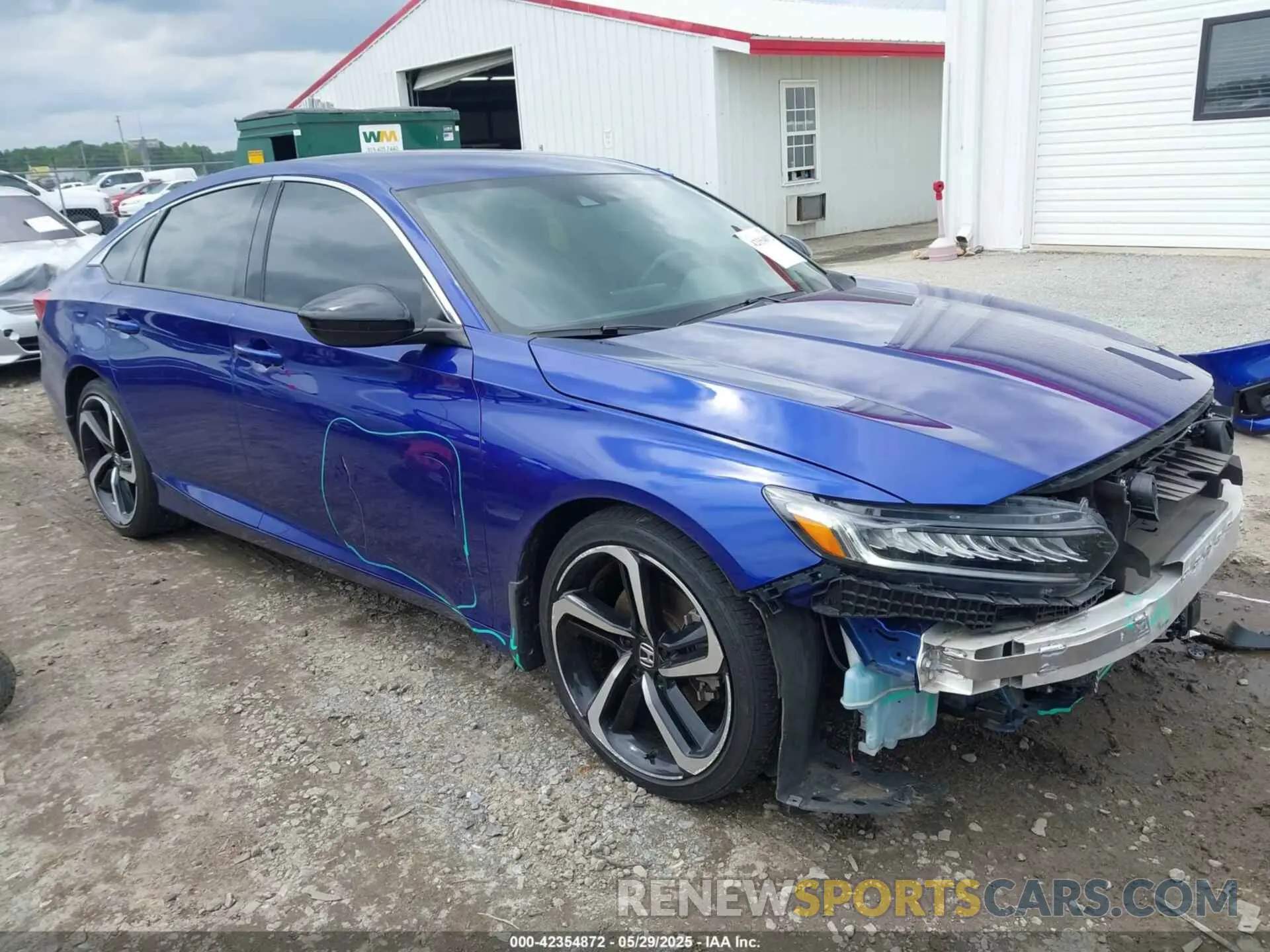 1 Photograph of a damaged car 1HGCV1F39MA024045 HONDA ACCORD 2021