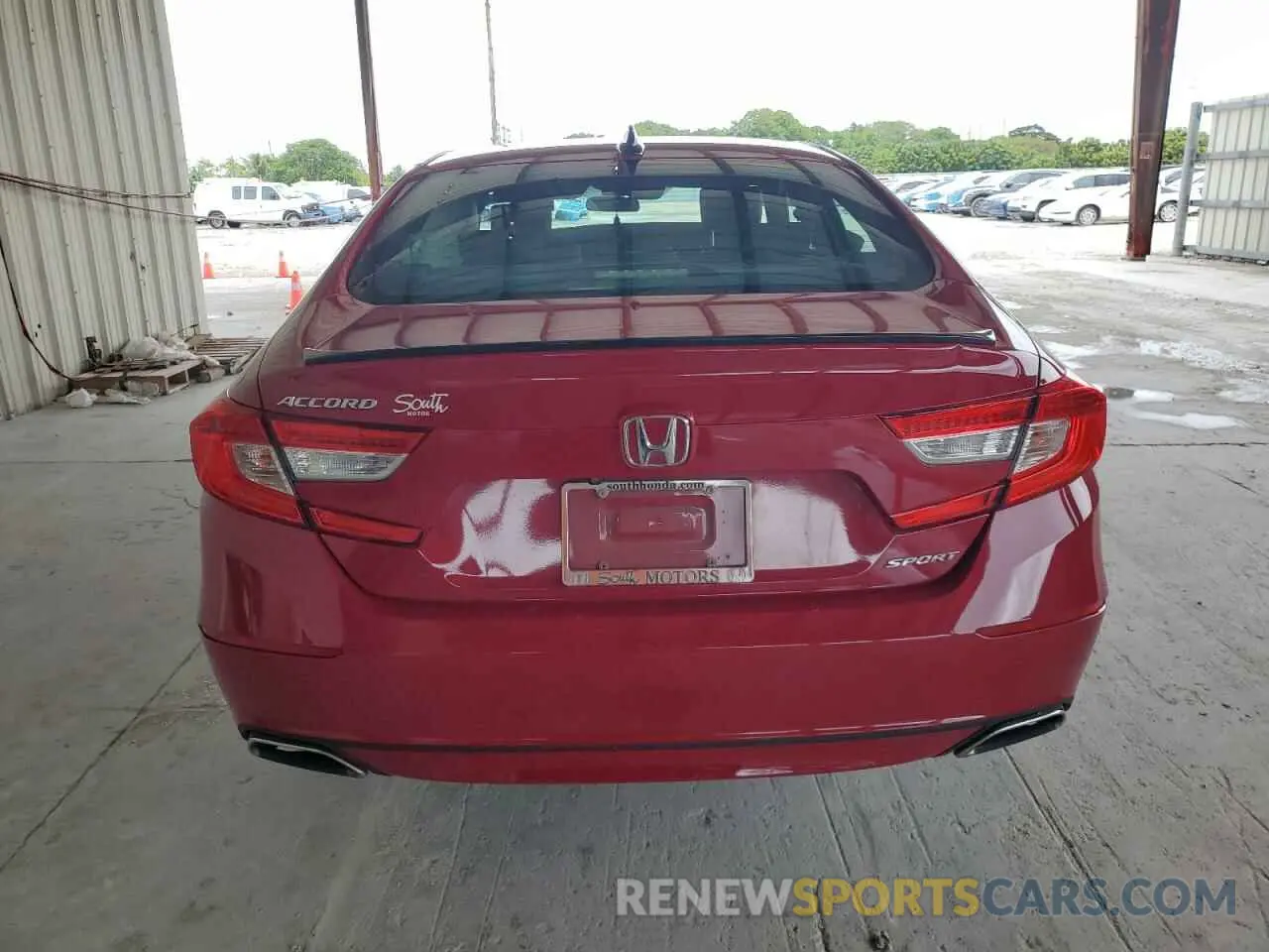 6 Photograph of a damaged car 1HGCV1F39MA026328 HONDA ACCORD 2021