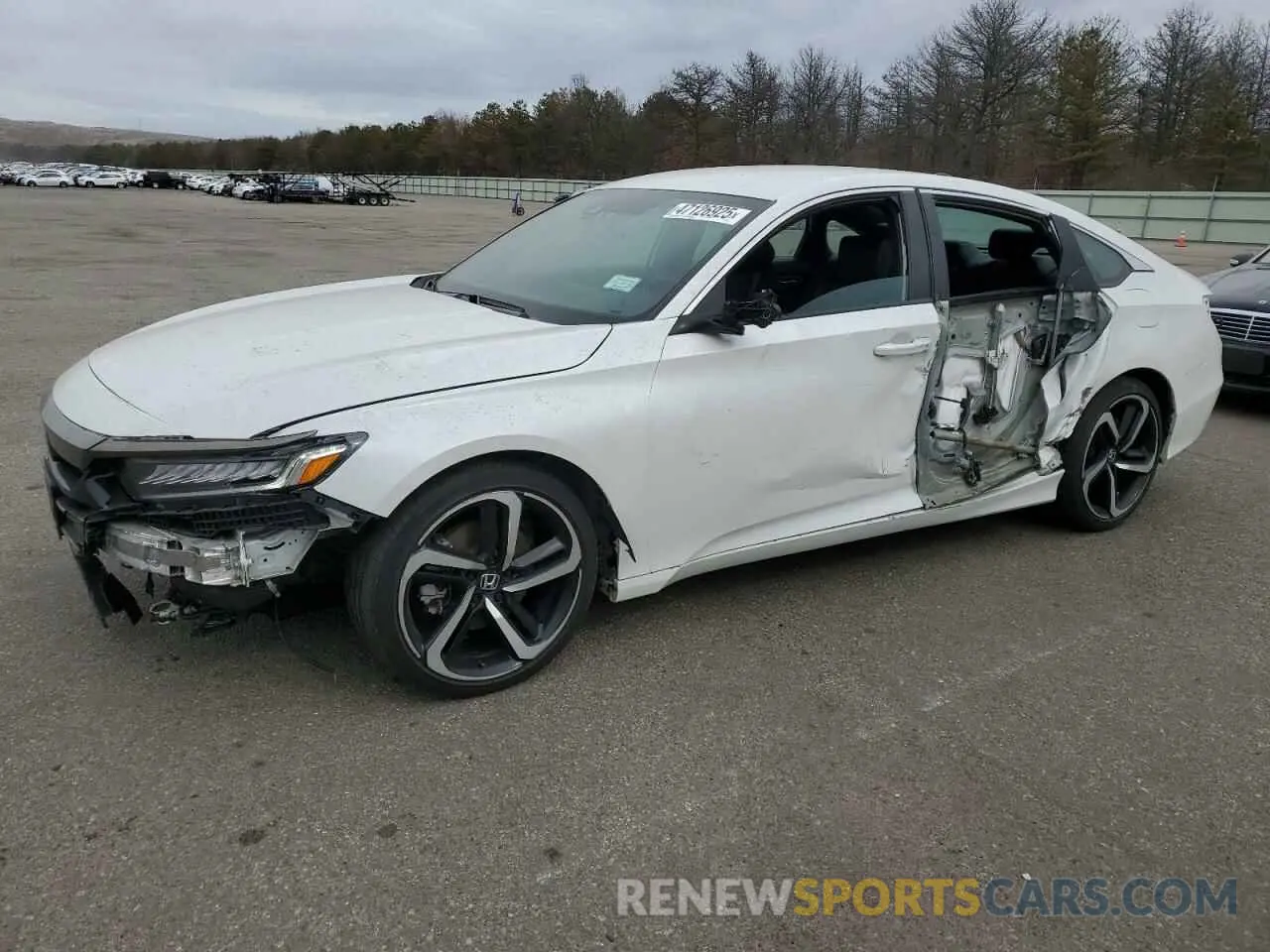 1 Photograph of a damaged car 1HGCV1F39MA052900 HONDA ACCORD 2021