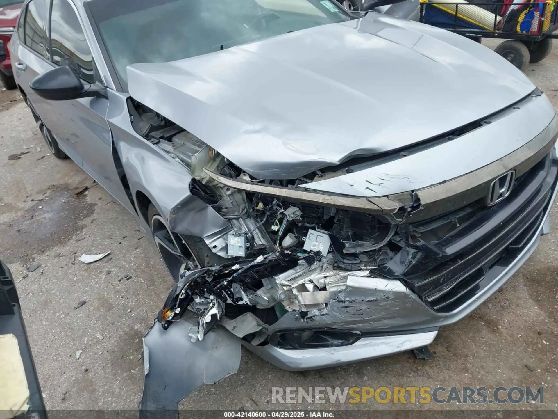6 Photograph of a damaged car 1HGCV1F39MA073309 HONDA ACCORD 2021