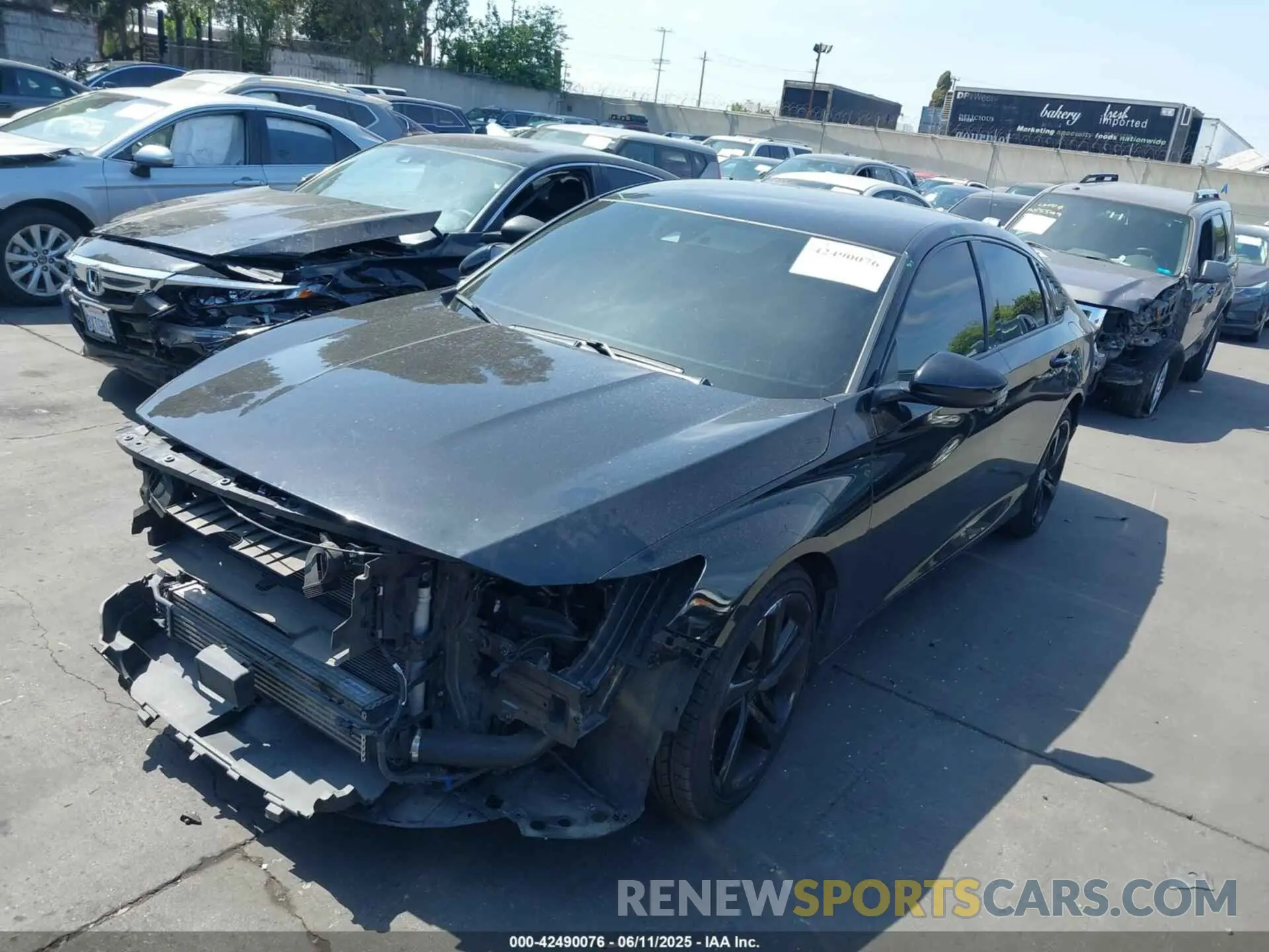 2 Photograph of a damaged car 1HGCV1F39MA084150 HONDA ACCORD 2021