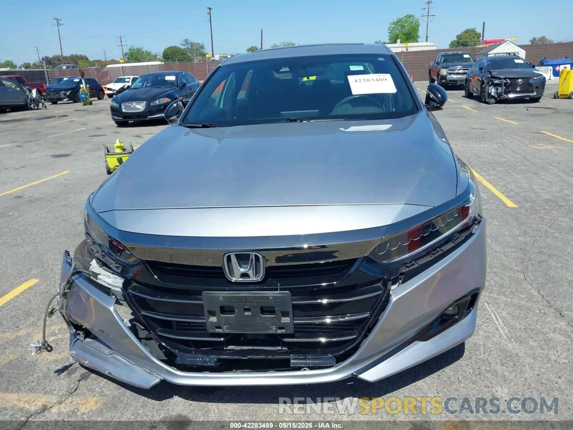 11 Photograph of a damaged car 1HGCV1F39MA086867 HONDA ACCORD 2021