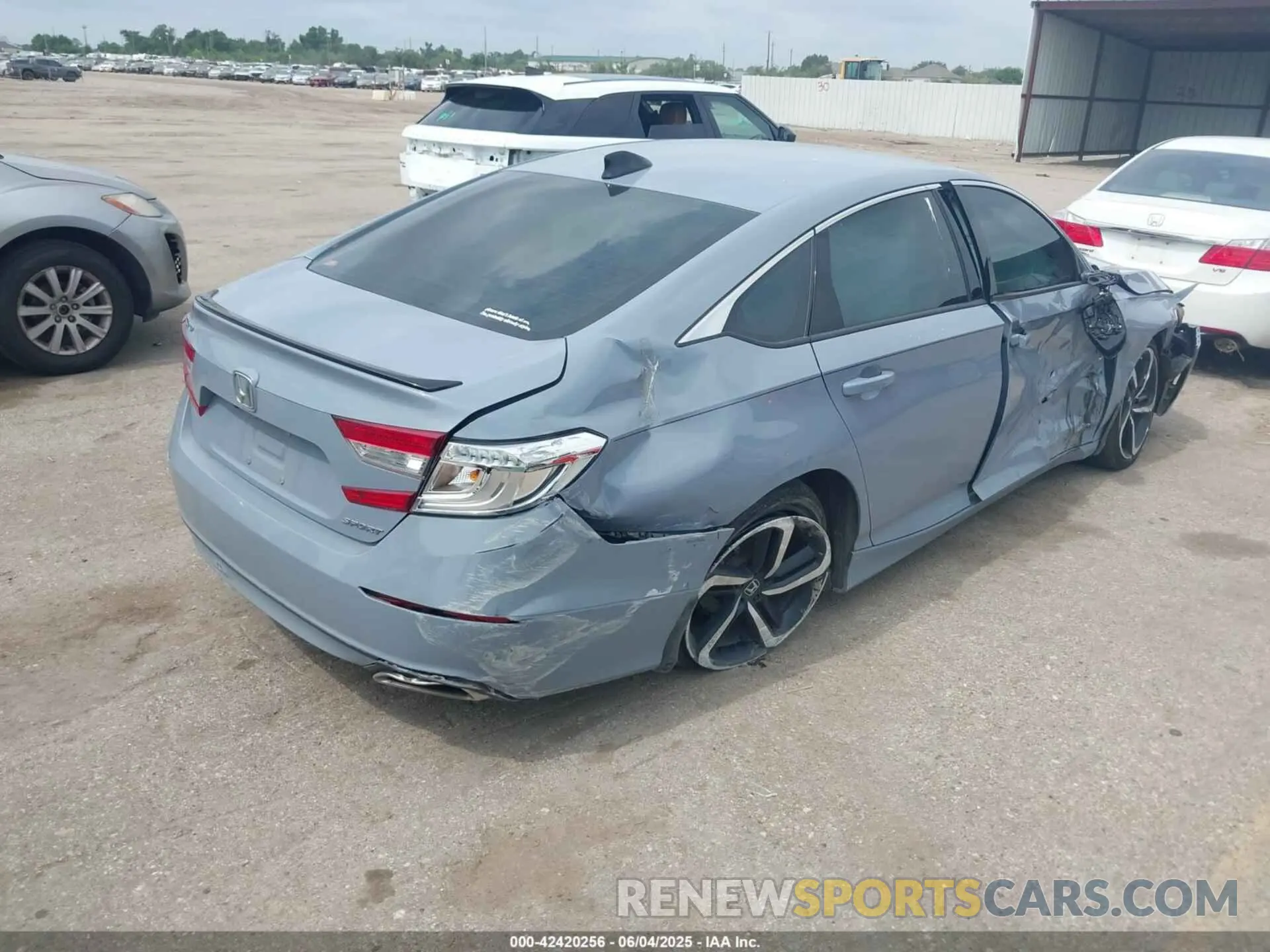 4 Photograph of a damaged car 1HGCV1F39MA111038 HONDA ACCORD 2021