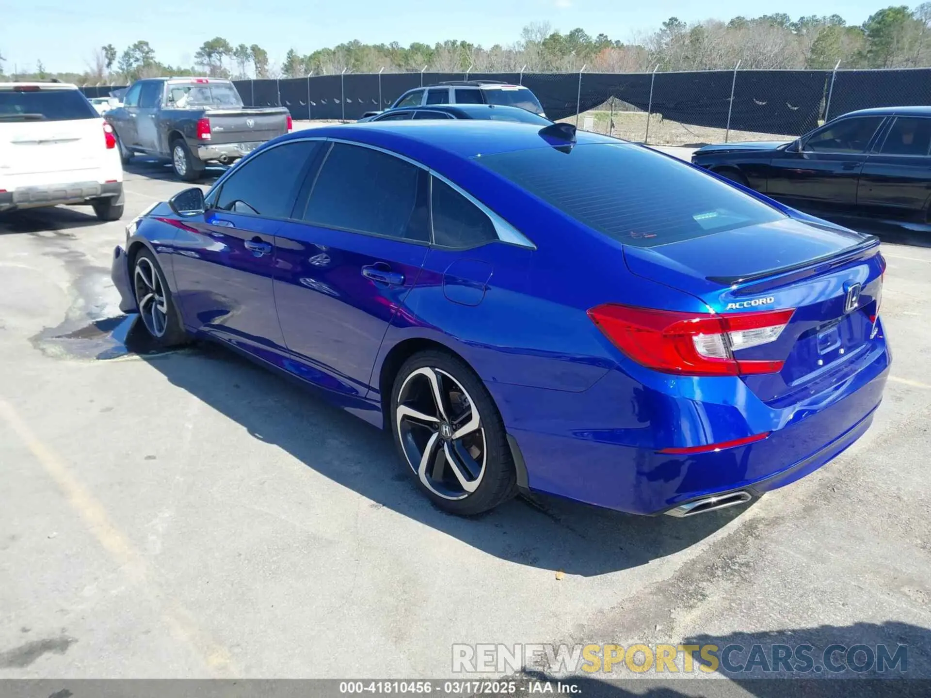 3 Photograph of a damaged car 1HGCV1F3XMA019551 HONDA ACCORD 2021
