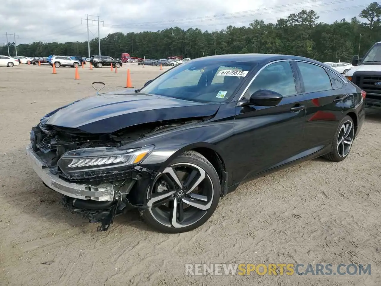 1 Photograph of a damaged car 1HGCV1F3XMA030243 HONDA ACCORD 2021