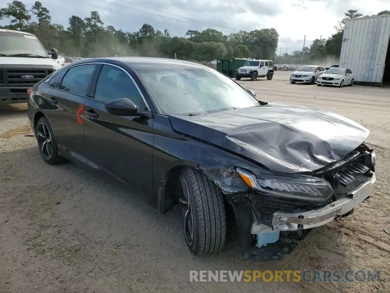 4 Photograph of a damaged car 1HGCV1F3XMA030243 HONDA ACCORD 2021