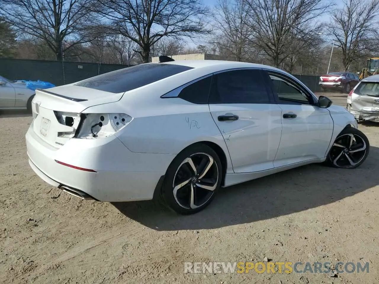 3 Photograph of a damaged car 1HGCV1F3XMA060133 HONDA ACCORD 2021