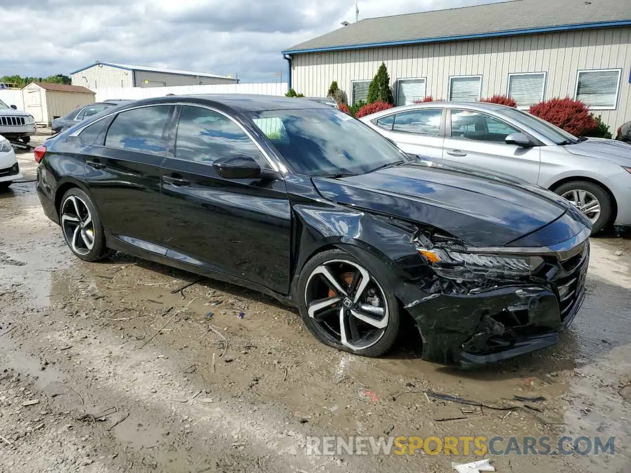 4 Photograph of a damaged car 1HGCV1F3XMA073156 HONDA ACCORD 2021