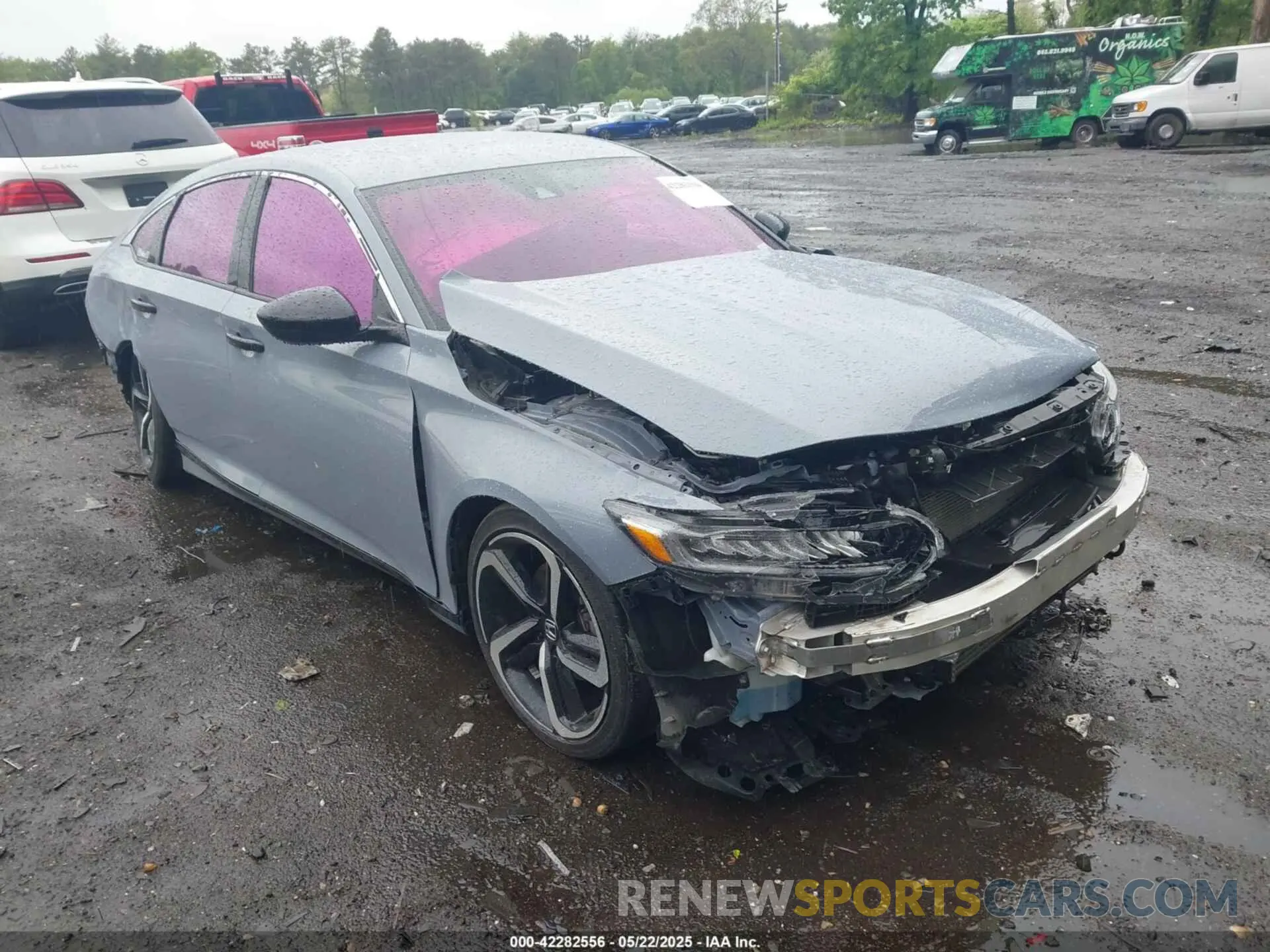 1 Photograph of a damaged car 1HGCV1F3XMA093066 HONDA ACCORD 2021