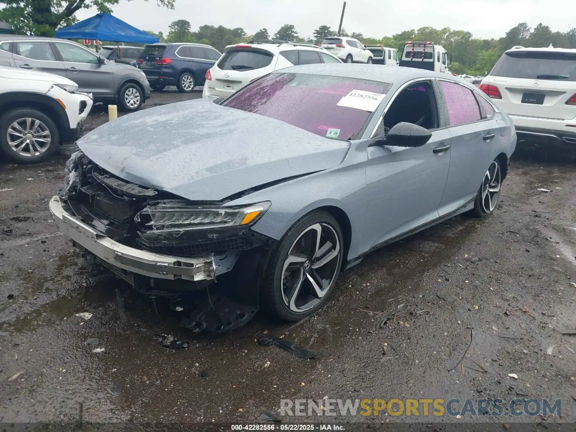 2 Photograph of a damaged car 1HGCV1F3XMA093066 HONDA ACCORD 2021