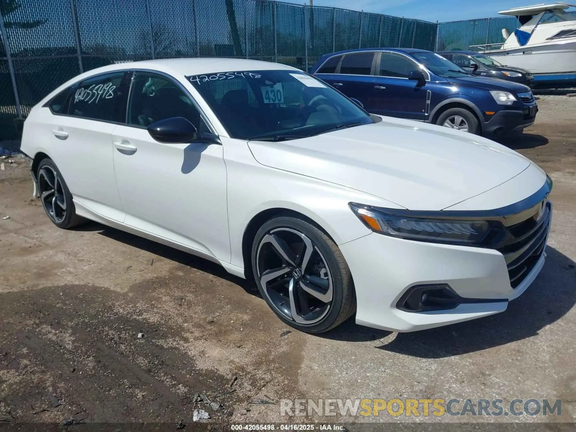 1 Photograph of a damaged car 1HGCV1F3XMA099711 HONDA ACCORD 2021