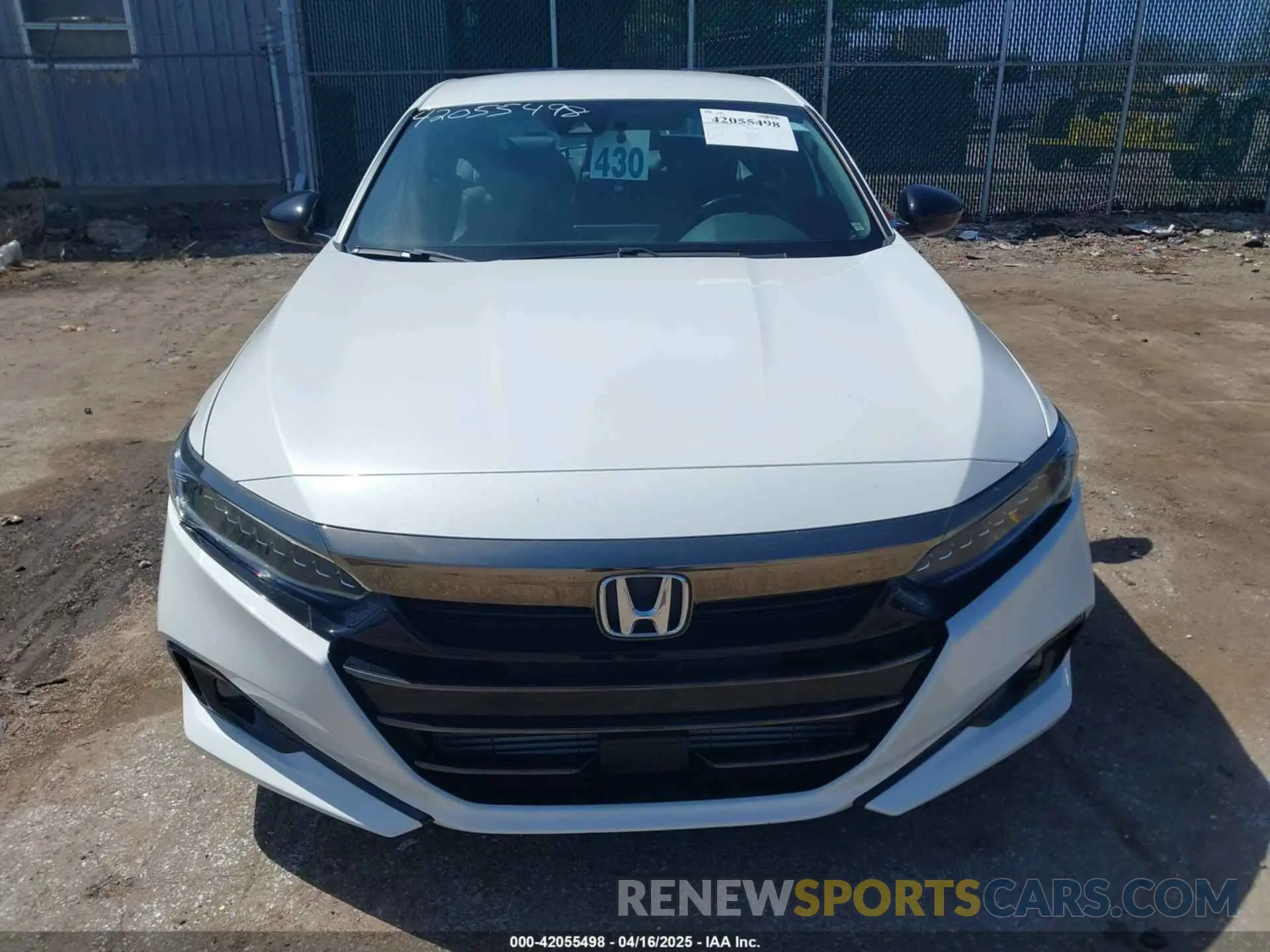 12 Photograph of a damaged car 1HGCV1F3XMA099711 HONDA ACCORD 2021