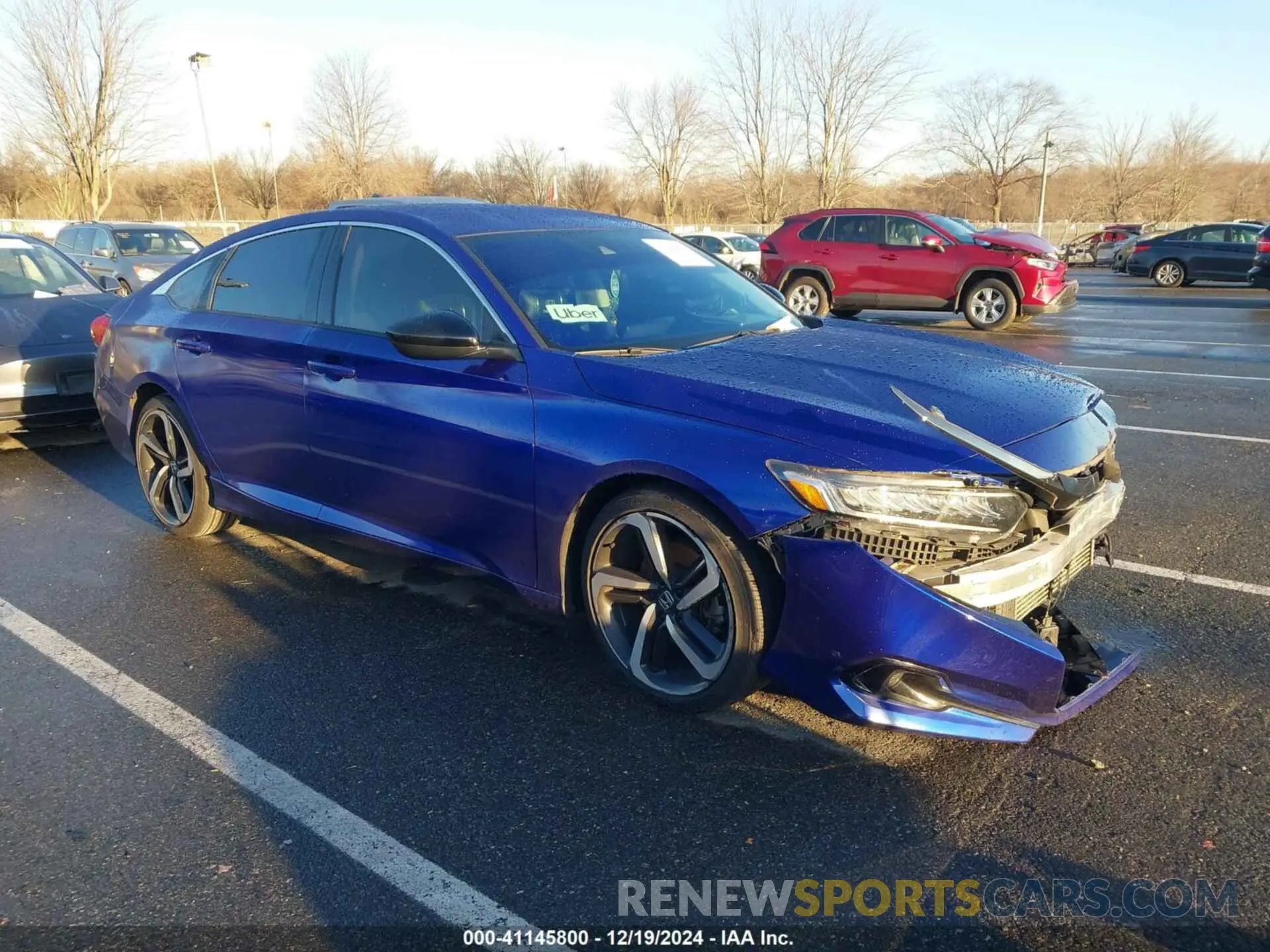 1 Photograph of a damaged car 1HGCV1F40MA004629 HONDA ACCORD 2021