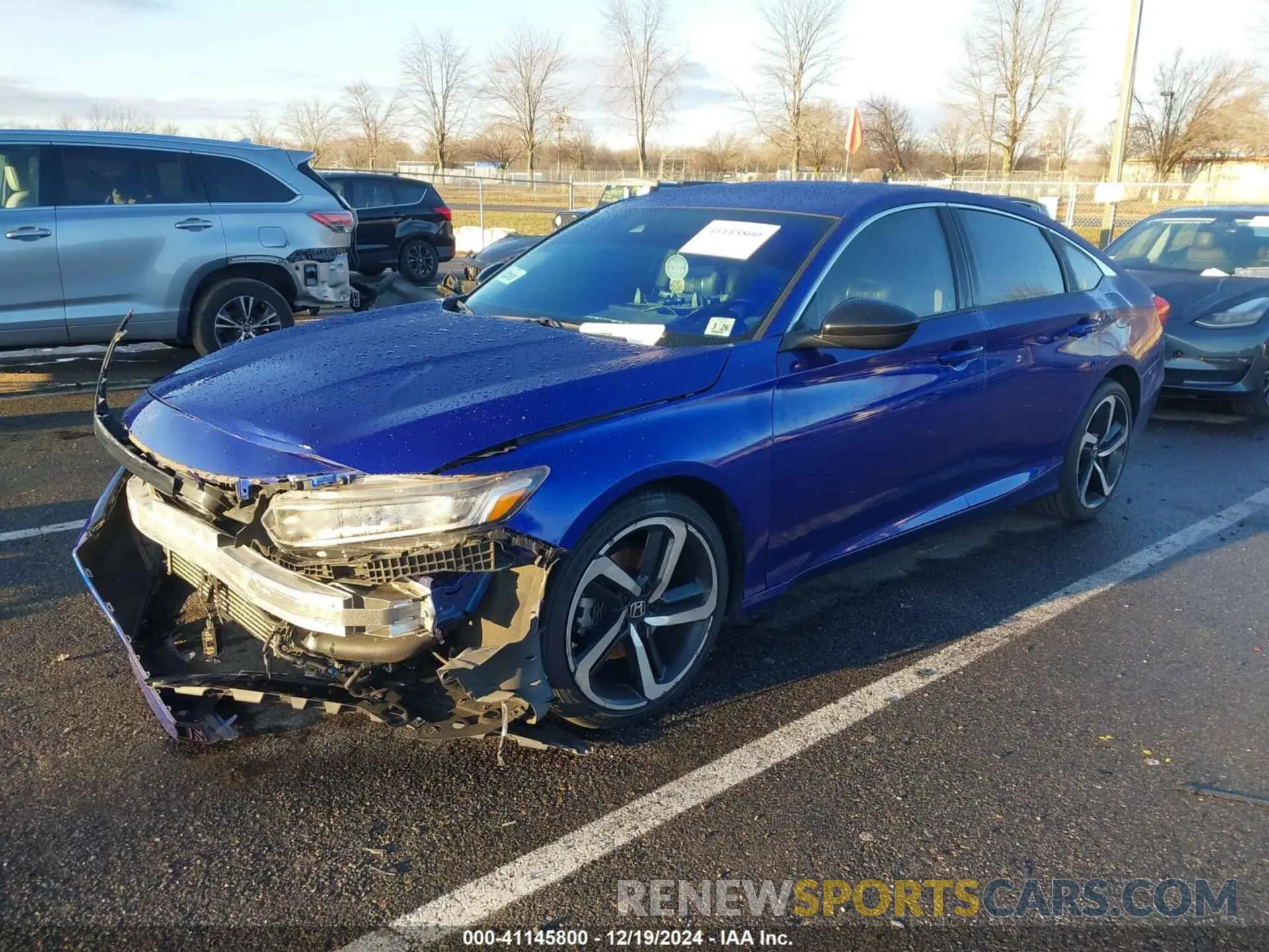 2 Photograph of a damaged car 1HGCV1F40MA004629 HONDA ACCORD 2021