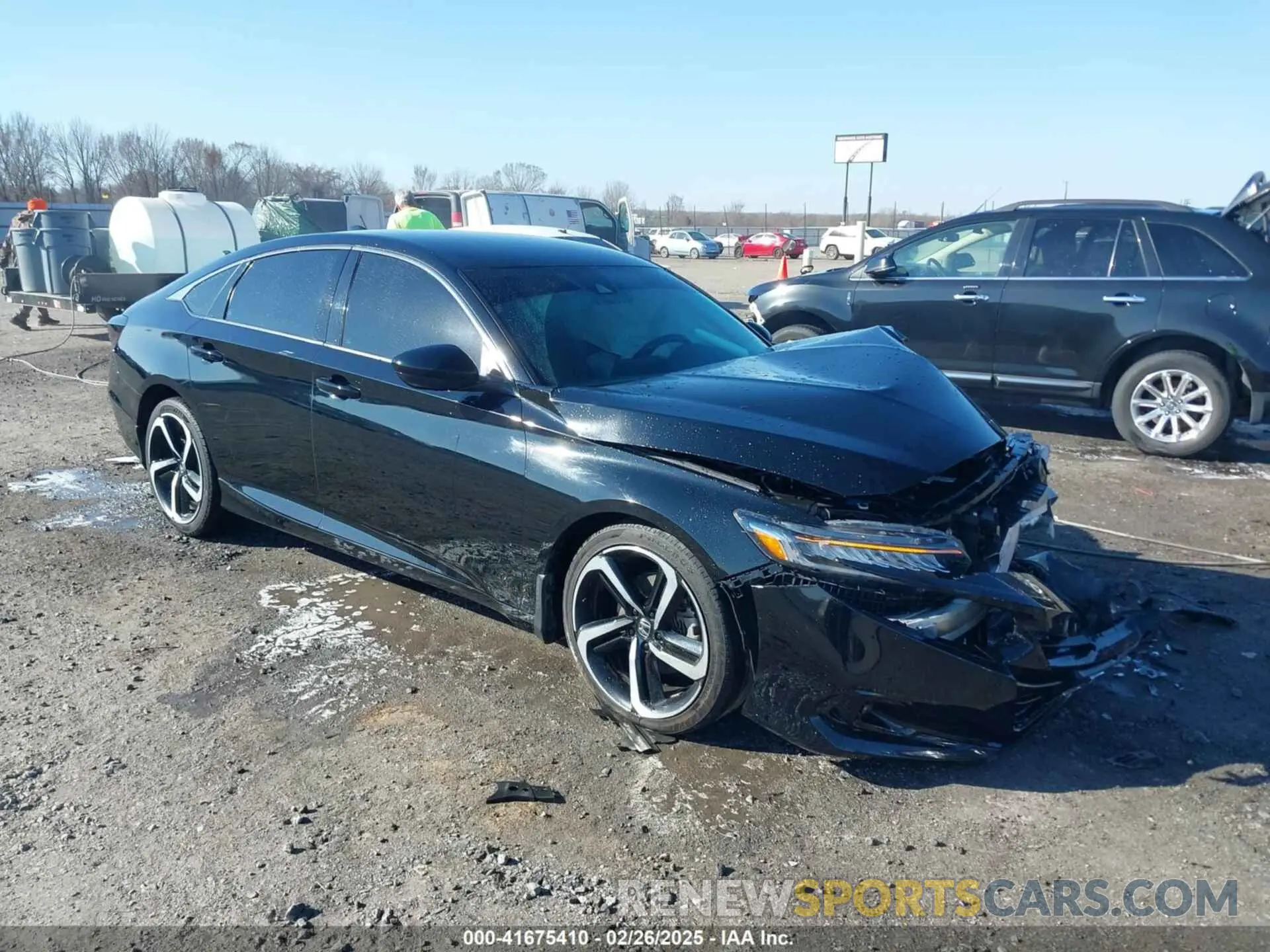 1 Photograph of a damaged car 1HGCV1F40MA034049 HONDA ACCORD 2021