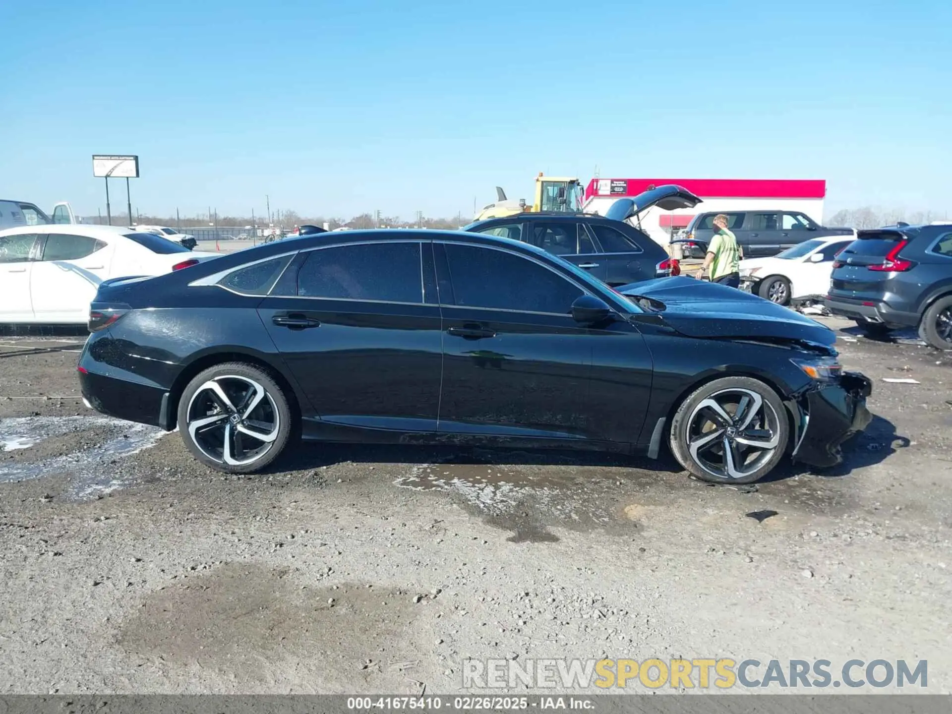 13 Photograph of a damaged car 1HGCV1F40MA034049 HONDA ACCORD 2021